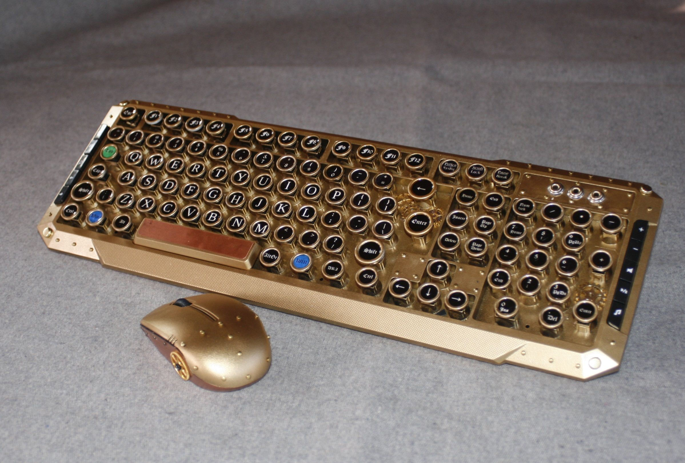 Wallpaper #I6WROJMBVBiSkHCaw440236 Steampunk Keyboard Steampunk Keyboard Retro Design Unique Items