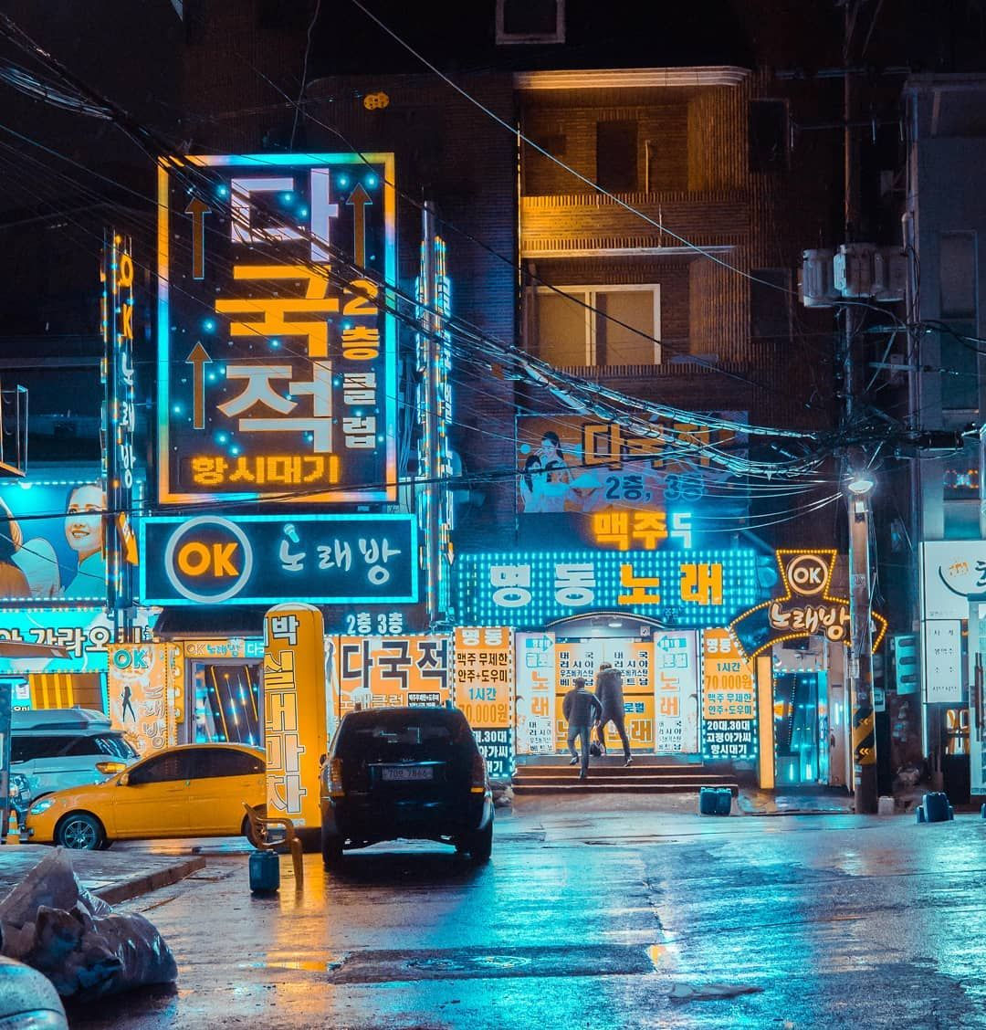 Wallpaper #ThmlBI8BtGB6xQ78vk9C27 Cyberpunk Neon and Futuristic Street Photos of Seoul by Steve Roe