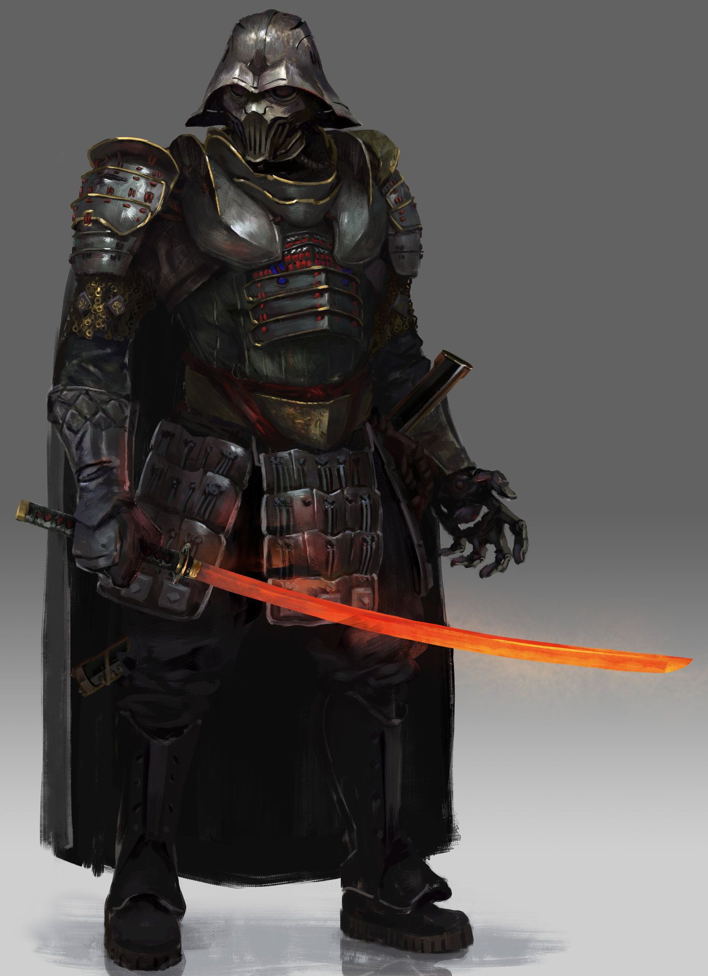 Wallpaper #RRkEBI8BtGB6xQ78KU1U32 Samurai Darth Vader Concept Art World Star Wars Concept Art Ninja