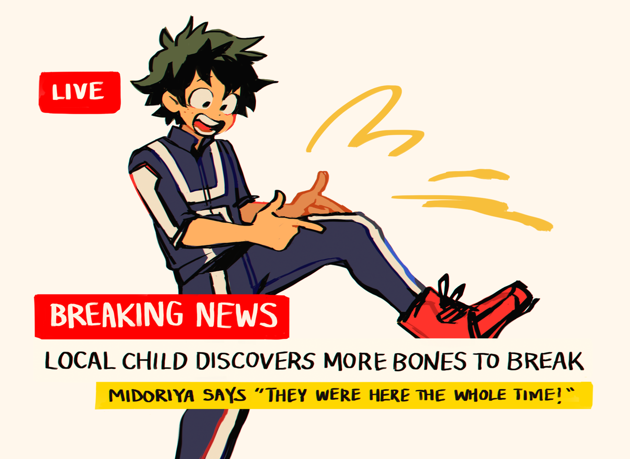 Wallpaper #n2fOAZMBSpphPi3-2qyV262 Newest Breking News Deku Broke His Legs Boku No Hero Academia Funny