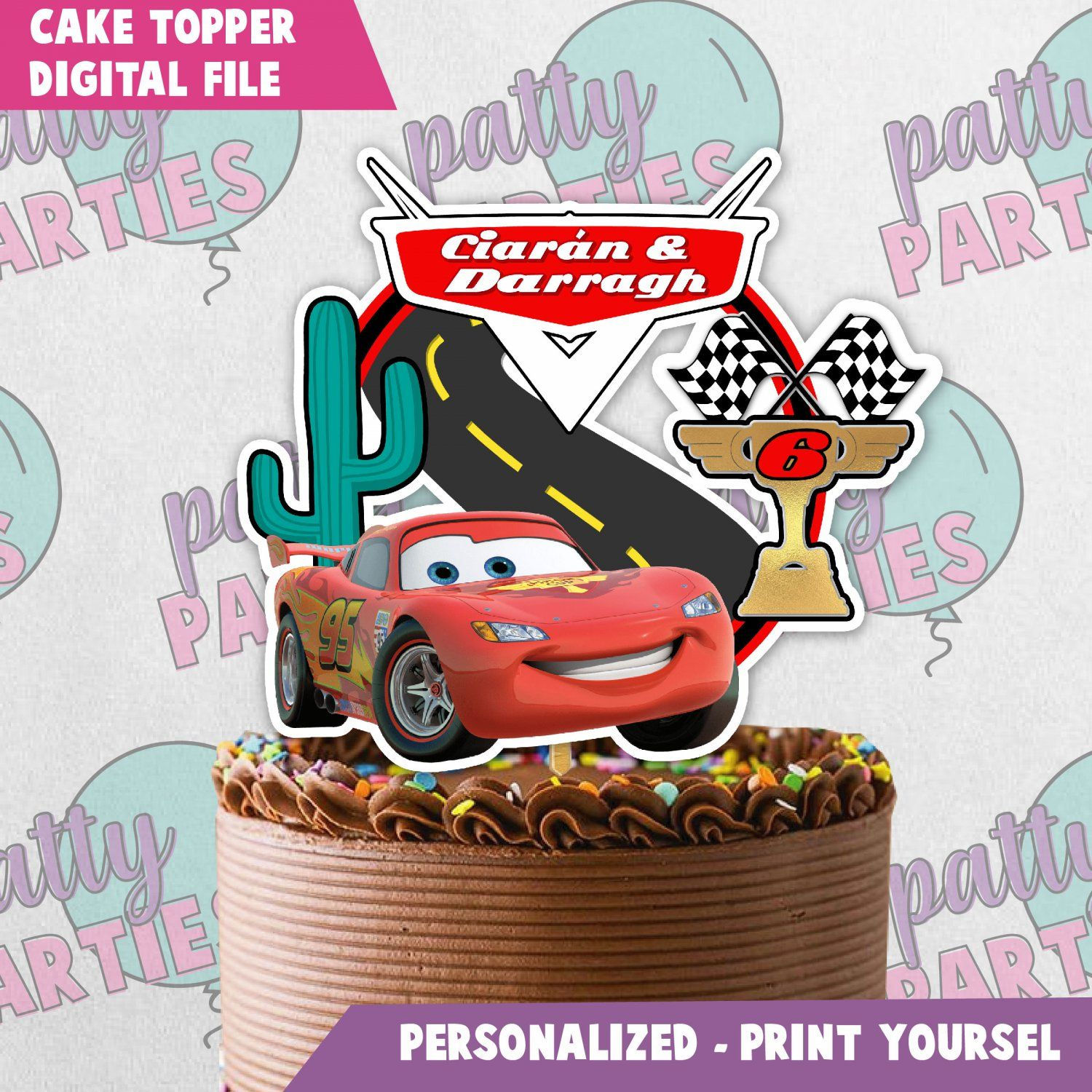 Wallpaper #02c67 Race Cupcake Topper Racecar Toppers Race Toppers Car Etsy