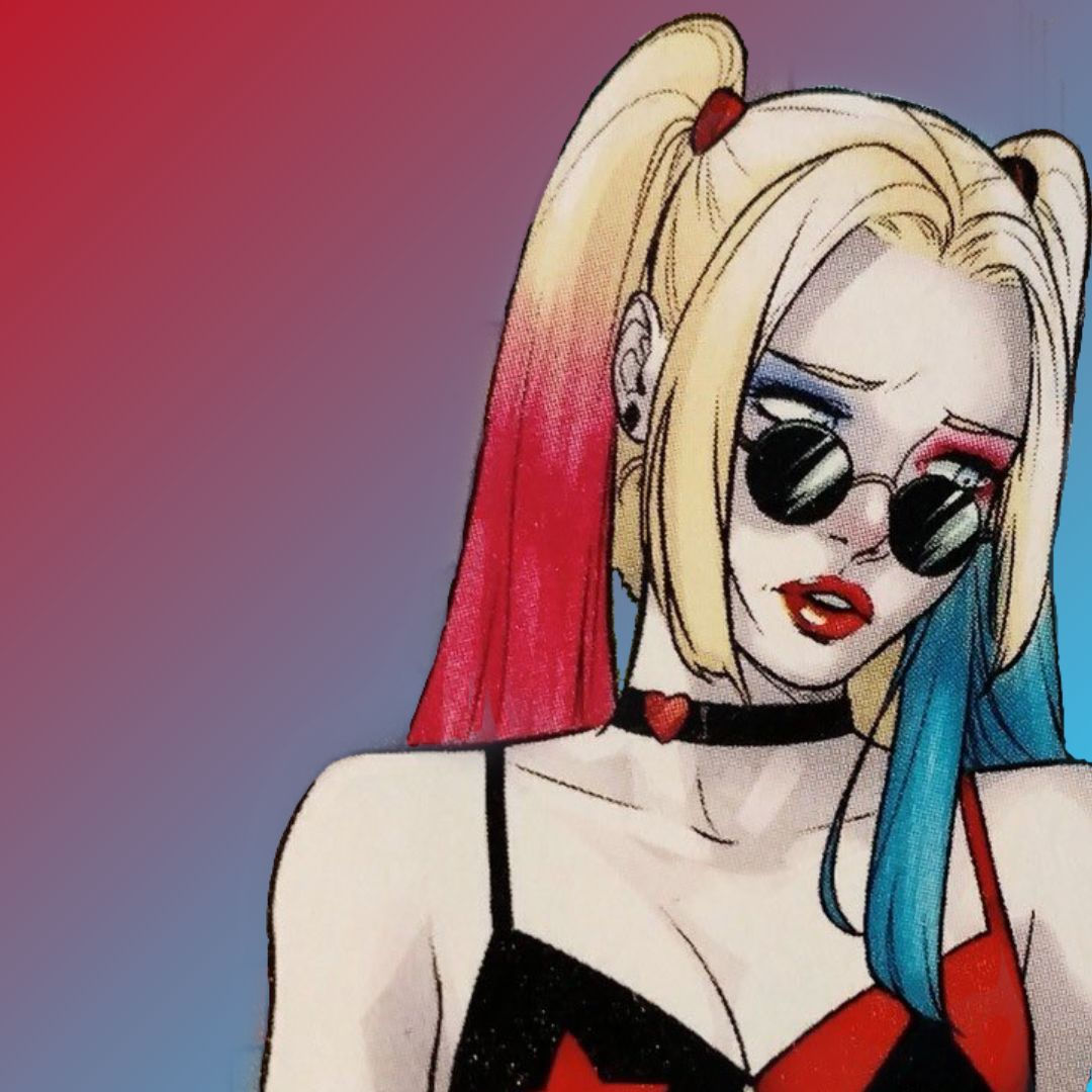 Wallpaper #YWcr-5IBSpphPi3-CZPD184 DC Comics Circle Glasses Harley Quinn Profile Picture Harley Quinn