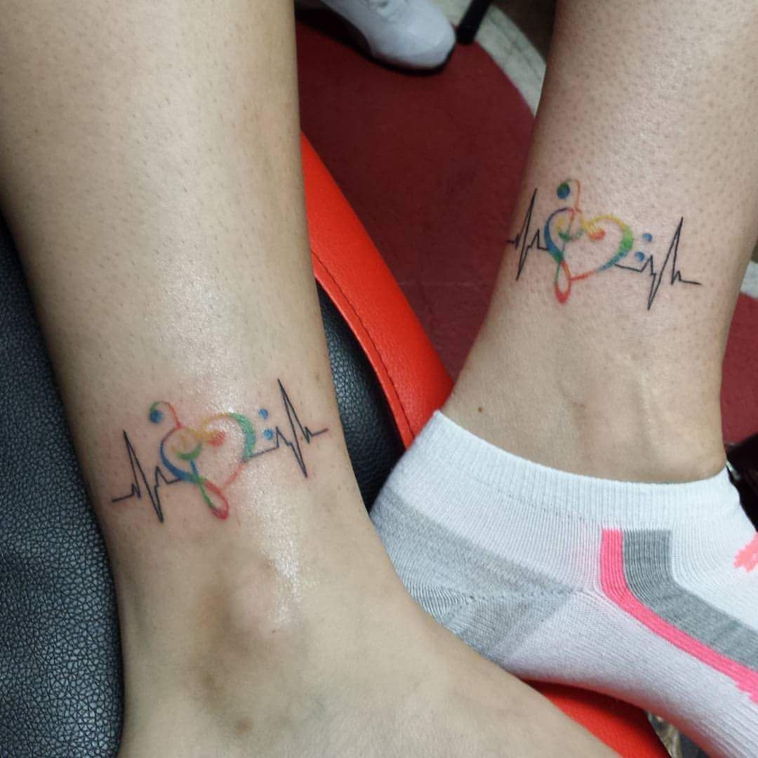 Wallpaper #_DF3NZMB5zzyi_yYnlbF230 60 Cool Sister Tattoo Ideas to Express Your Sibling Love Blurmark