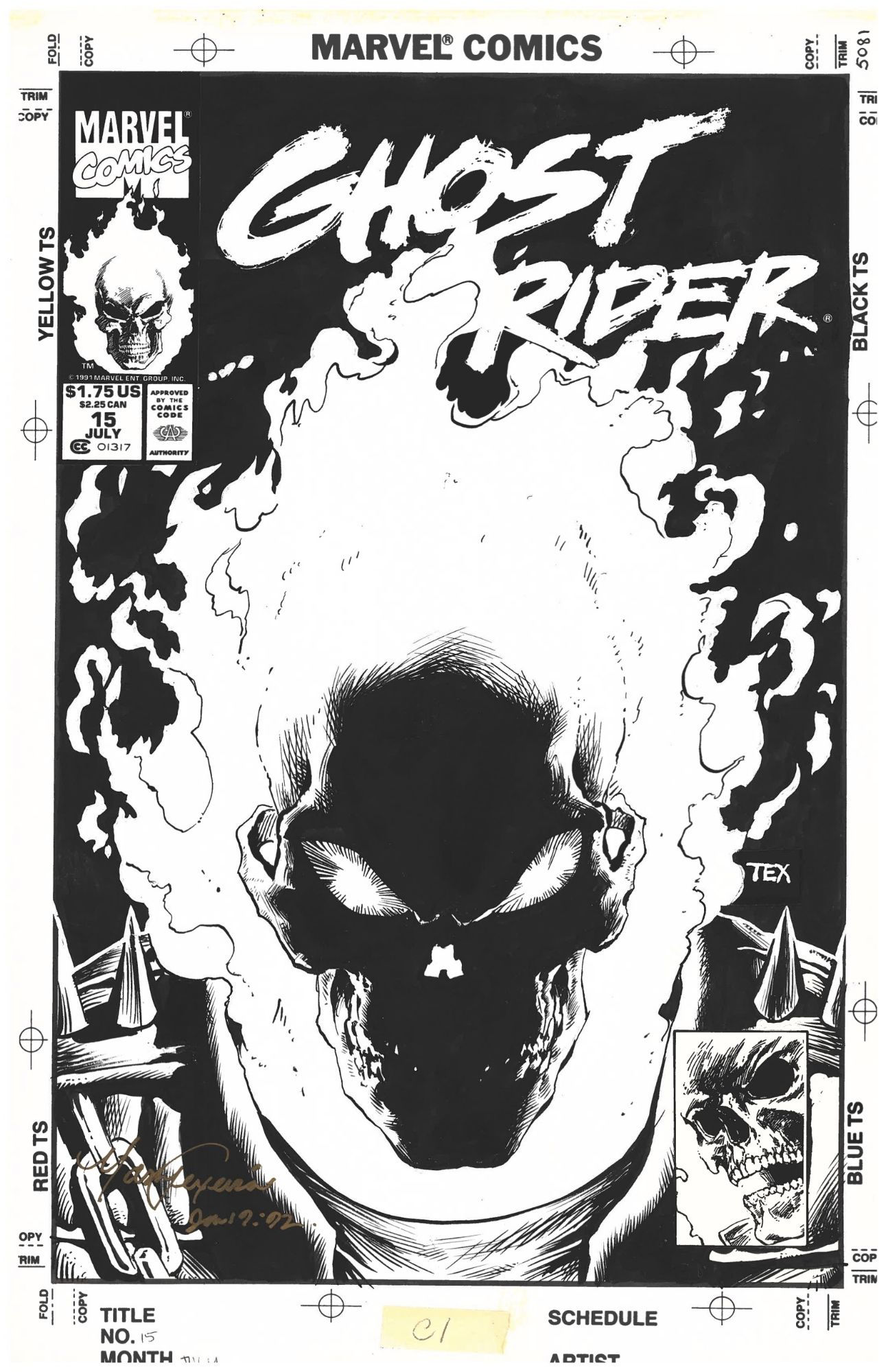 Wallpaper #8fQZOpMBKFX8bn3rGXdZ82 Ghost Rider 15 Cover by Mark Texeira Glow in the Dark Cover Comic