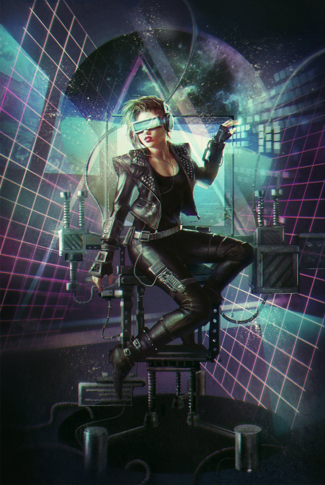 Wallpaper #RGj6GpMBSpphPi3-sR6E78 Missing Sequences Sense Collective Cyberpunk Girl Cyberpunk Art