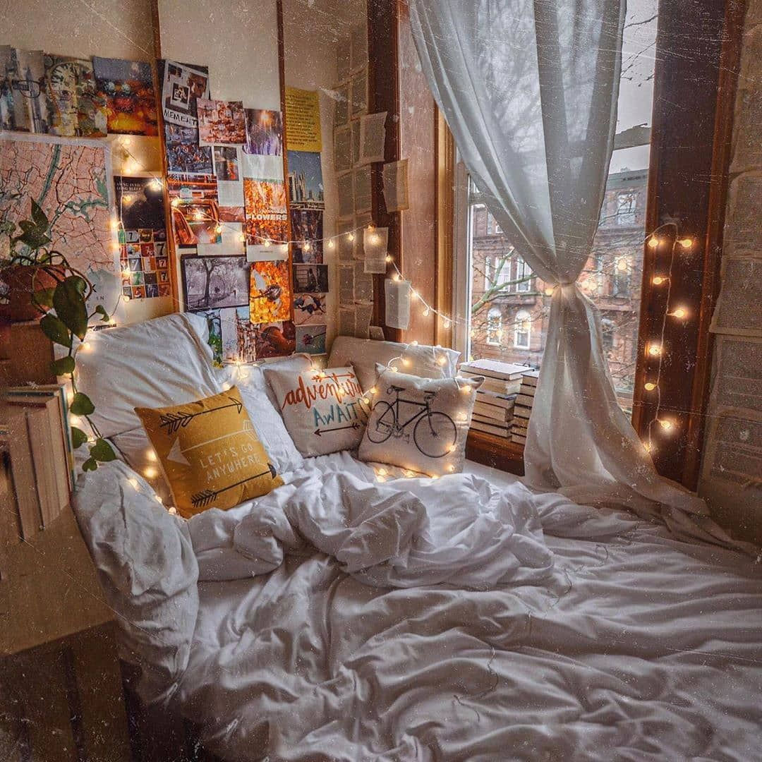 Wallpaper #7YfzMZMBPAdmKxa2YGKE27 Pin by Ally on Tumblr Room Ideas Cozy Room Aesthetic Bedroom Dorm