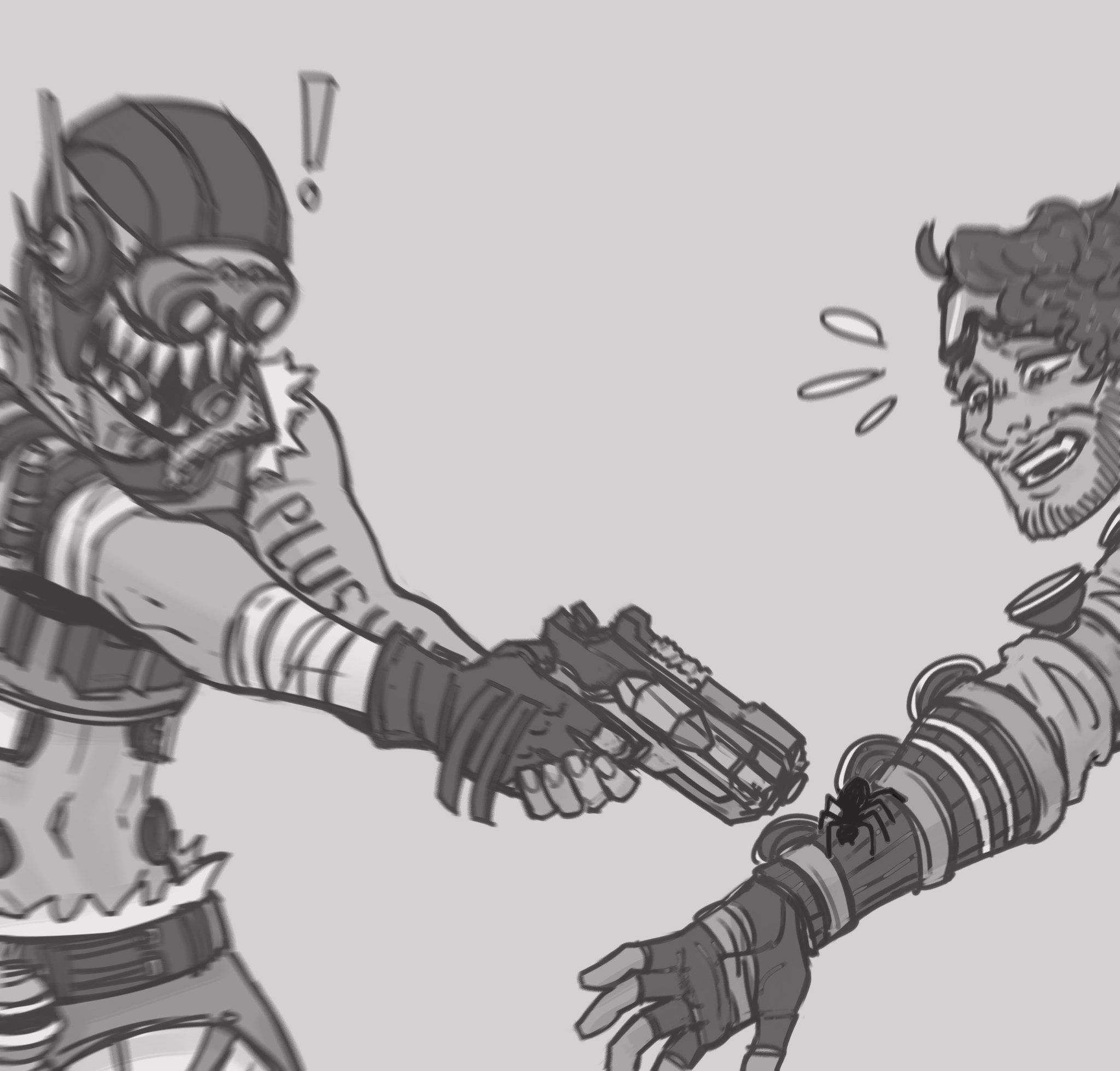 Wallpaper #yRlsEI8BtGB6xQ78lV7A12 Rhonnie on Twitter Legend Drawing Apex Legend