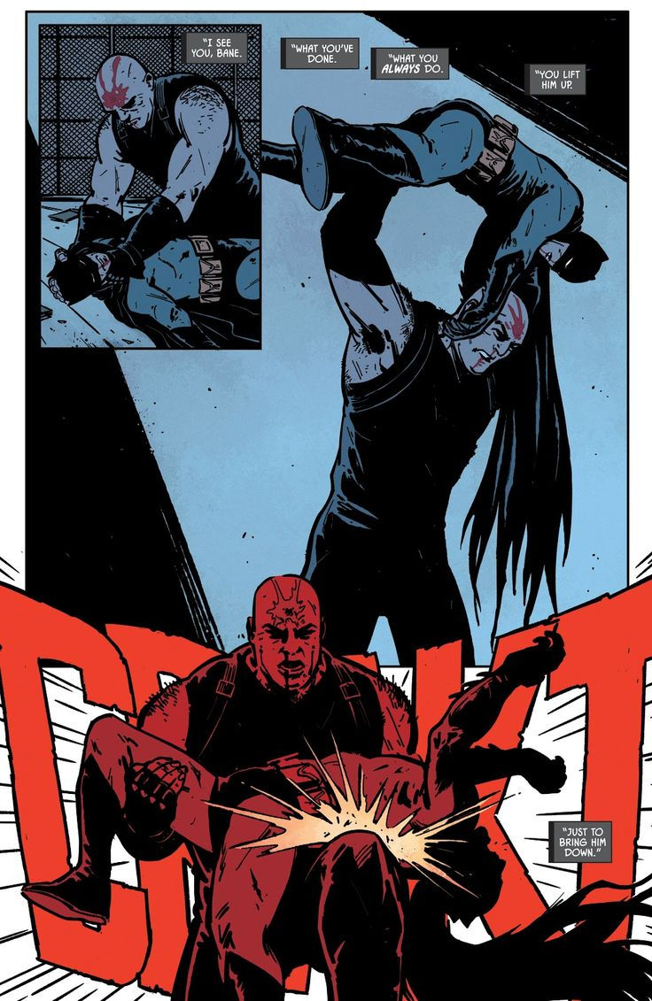Wallpaper #imes5ZIBSpphPi3-bzAj271 Bane Breaks Batmans Back Rebirth Batman Bane Batman Artwork
