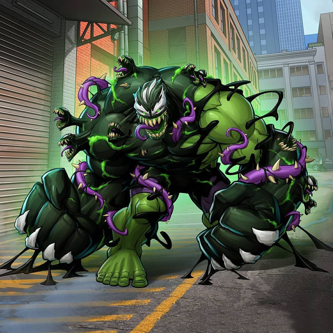 Wallpaper #N855JZMB71dOy6JZOBT_22 Patrick Brown on Instagram Venomized Hulk This One Was So Fun to Make