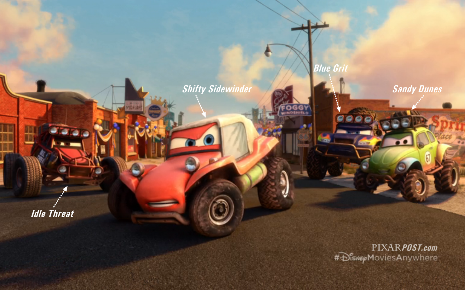 Wallpaper #04291 Radiator Springs Disney Pixar Cars Photo 33166901 Fanpop Desktop Background