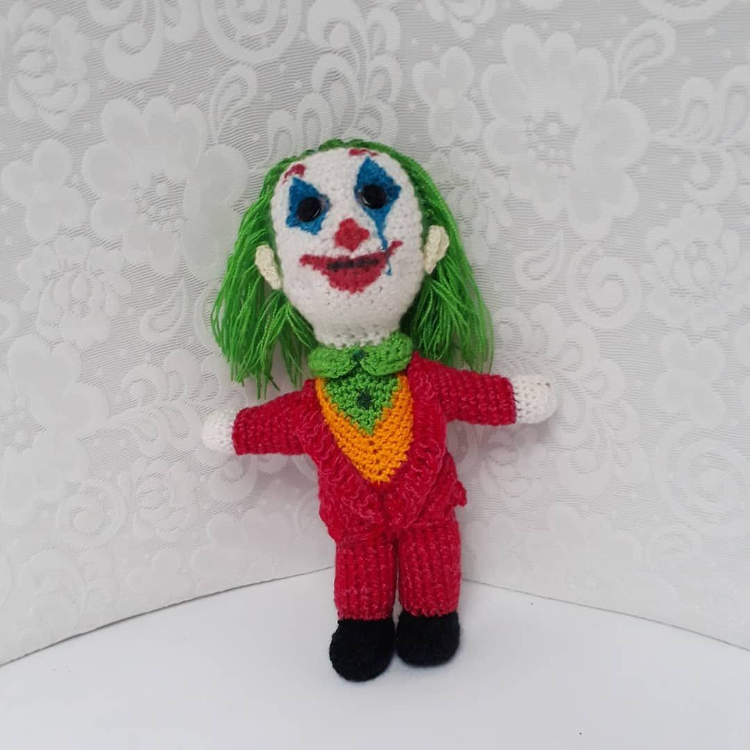 Wallpaper #z7gB2ZIBJvJKYCmE2Or-380 Adorable Joker Amigurumi