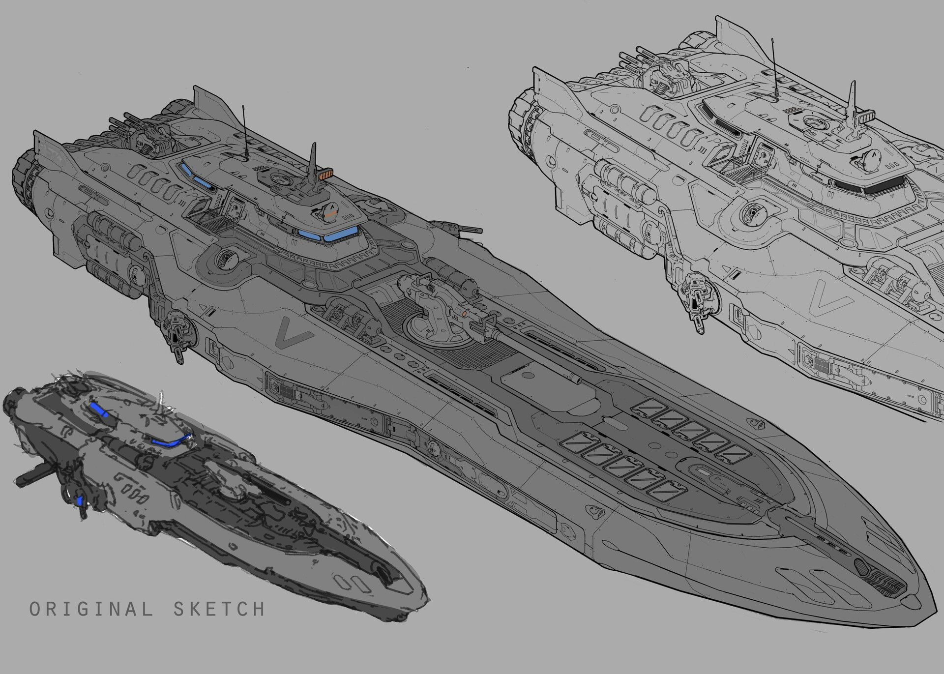 Wallpaper #anfAJ5MB-pgBXx60OqcO36 Artstation Uss Shepard Bryan Flynn Space Ship Concept Art