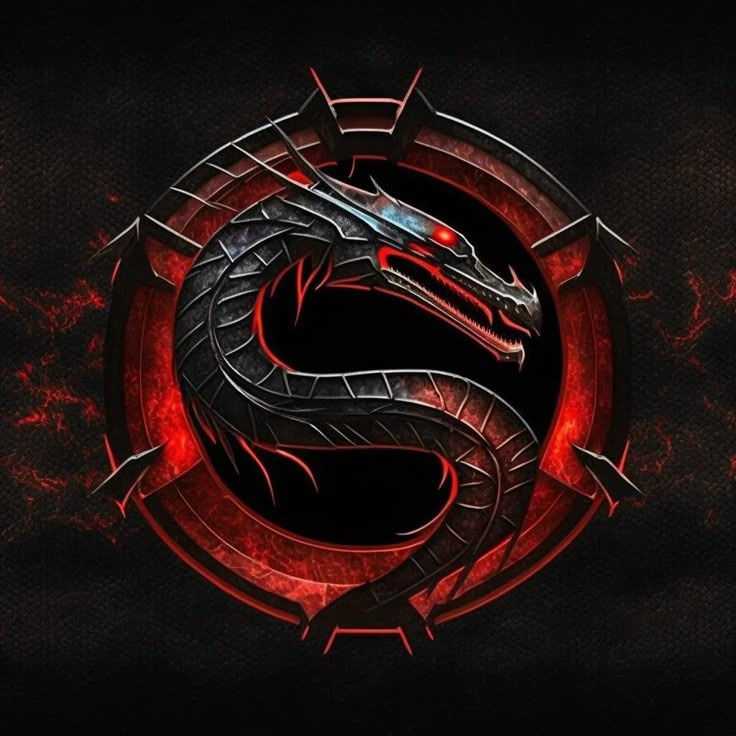 Wallpaper #GLmI3ZIBJvJKYCmEJwEF396 Red and Black Snake Logo
