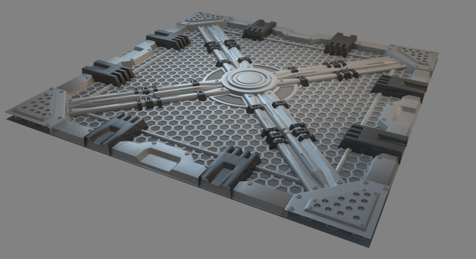 Wallpaper #yQAe5Y4BSdW8dNouyQvi14 Sci Fi Themed Floor Tile Spaceship Interior Futuristic Interior Sci