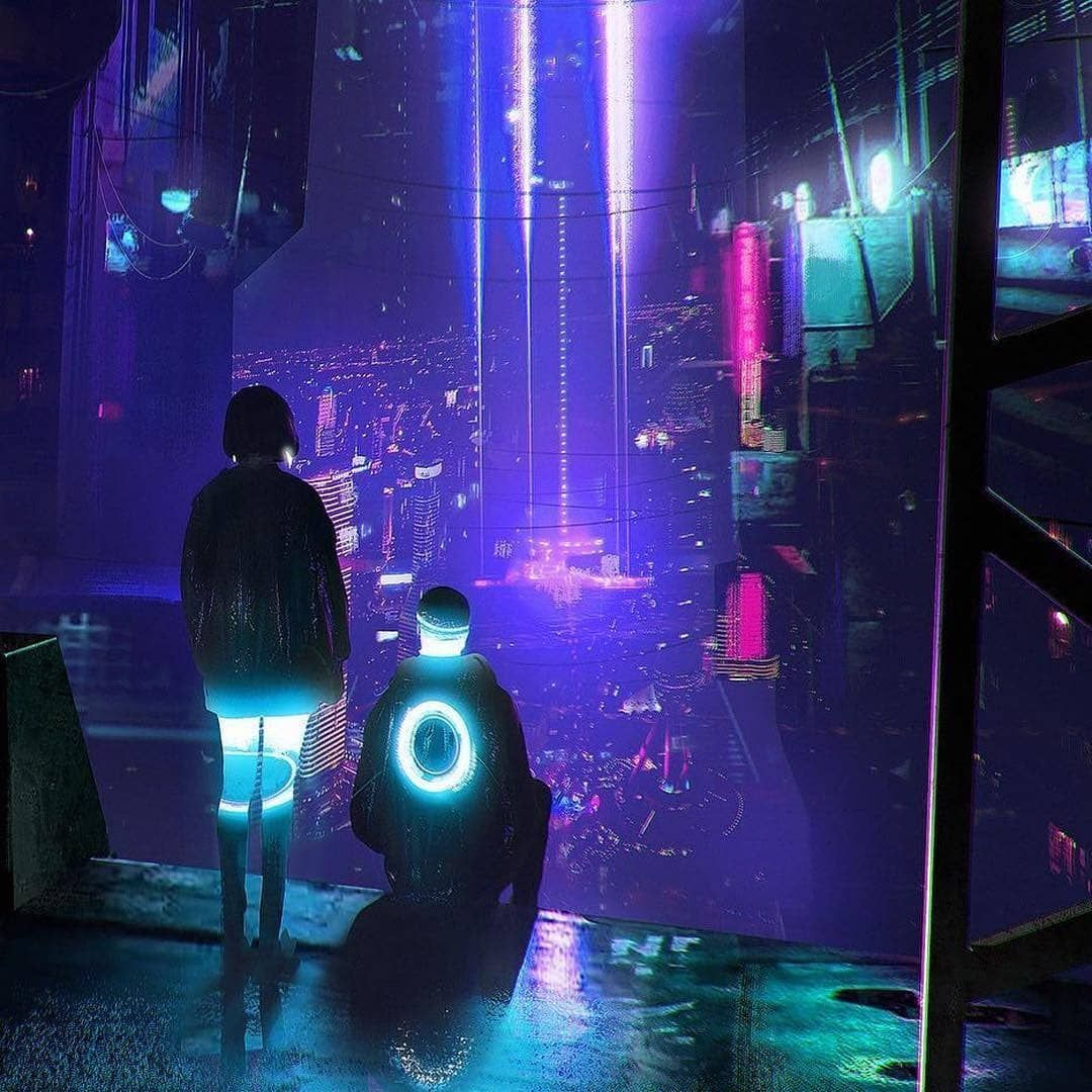 Wallpaper #s30H8o4Bnwiau_P6mwok30 Synthcity You Feel This Cyperpunk2077 Vibe This Pic is Made by