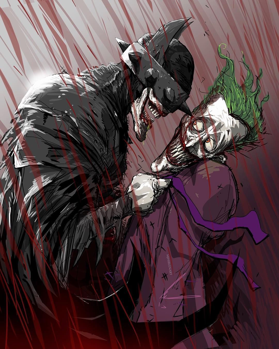 Wallpaper #6A37D Batman Hq Batman vs Joker Batman Comic Art Joker and Harley Quinn
