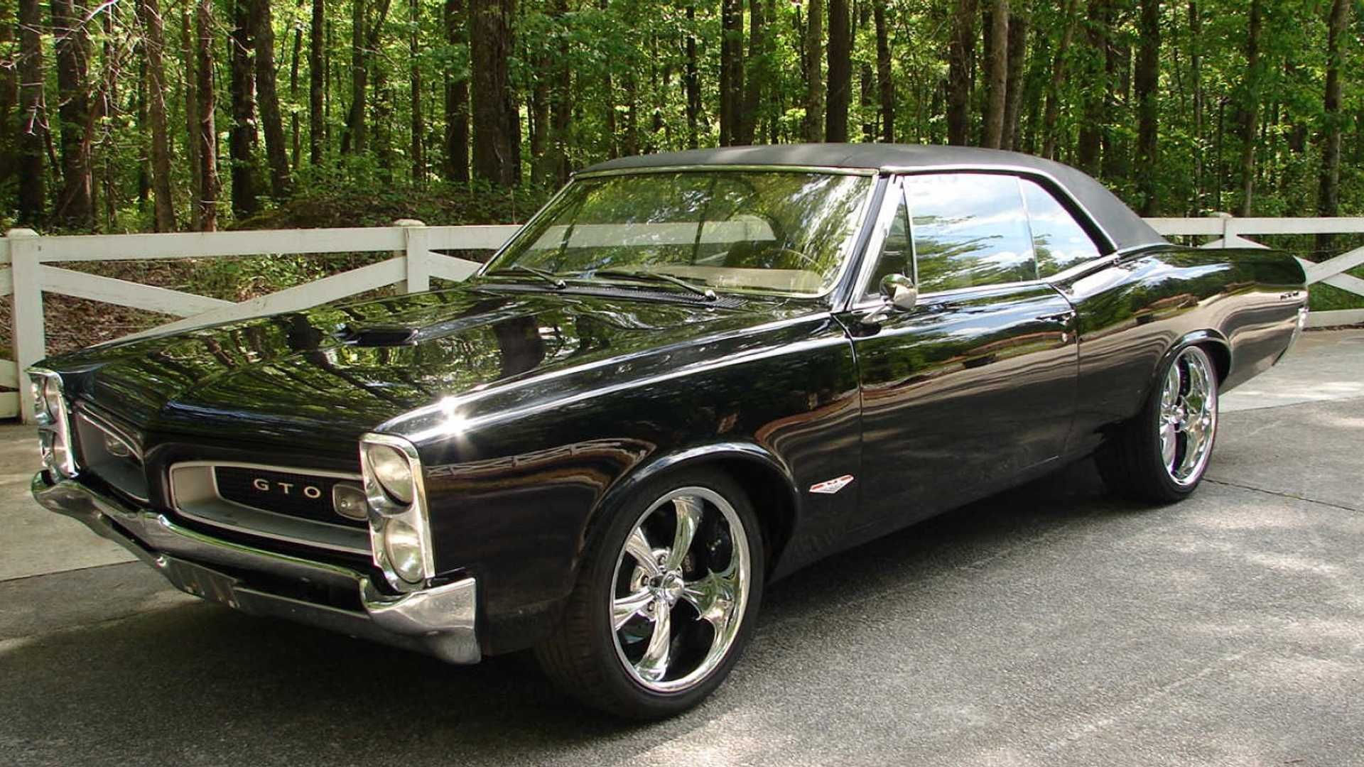 Wallpaper #_hkwK48BtGB6xQ78MIxF14 Head Turning Restomod 1966 Pontiac Gto with Ls3 Motoriouscom in 2023