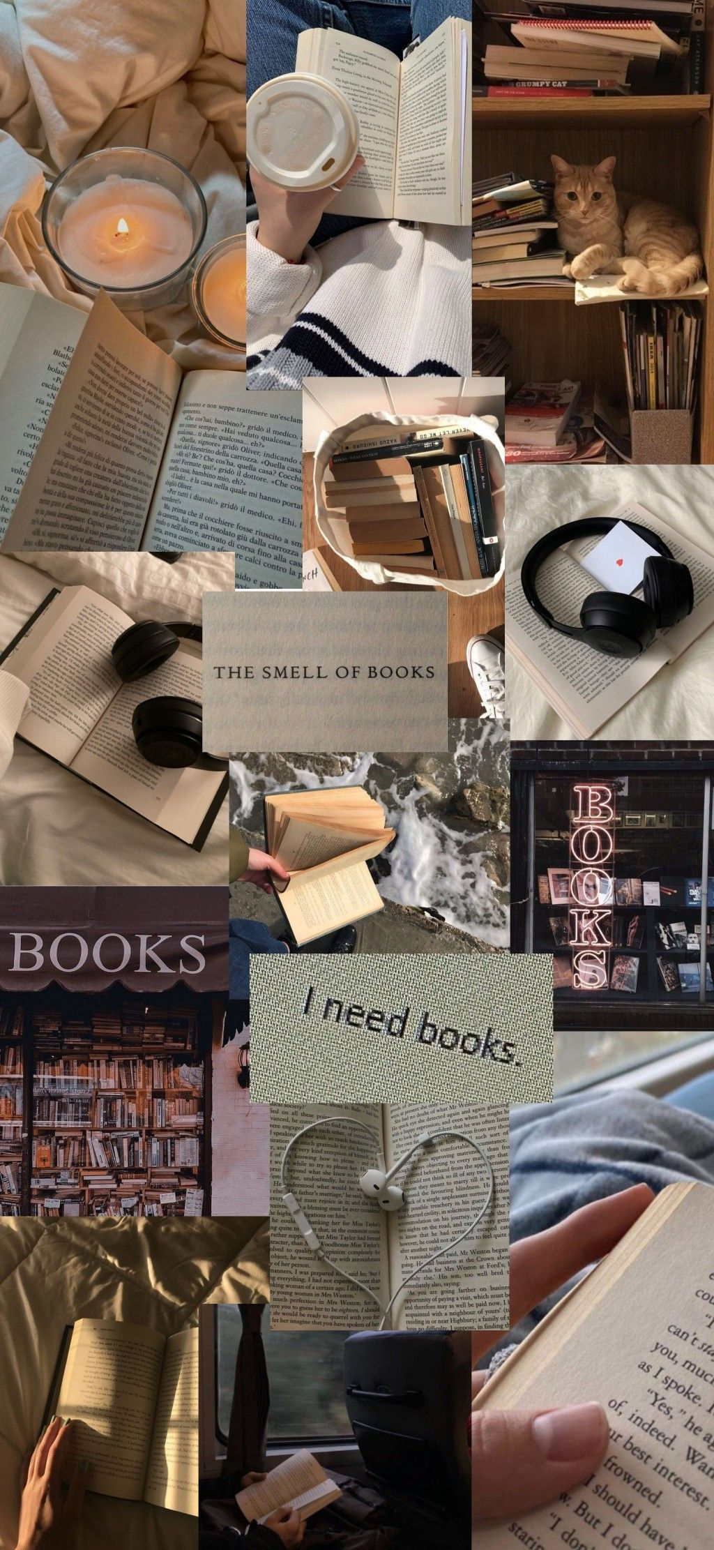 Wallpaper #fEYwVJcBqAgmjOk2N10e157 Aesthetic Book Wallpaper Collage iPhone Wallpaper Books Book