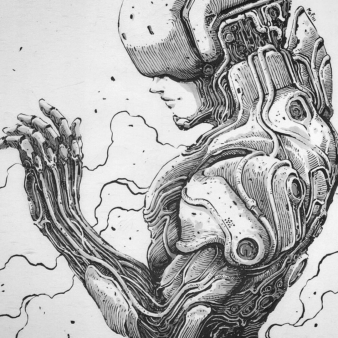 Wallpaper #N2er-5IBSpphPi3-ZJXN324 Cyberpunk Character Cyberpunk Art Jean Giraud Doom Demons Steampunk