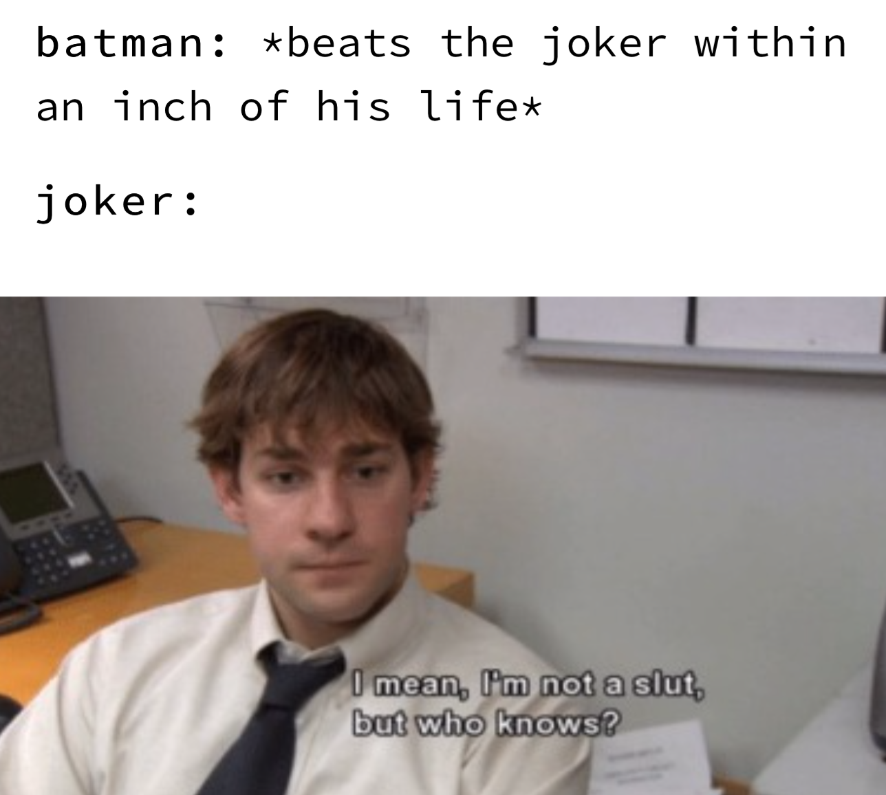 Wallpaper #pywtSpMB0E1QgA7wOvWE191 Bat Joker Joker DC Man Humor Girl Humor Stupid Memes Funny Memes