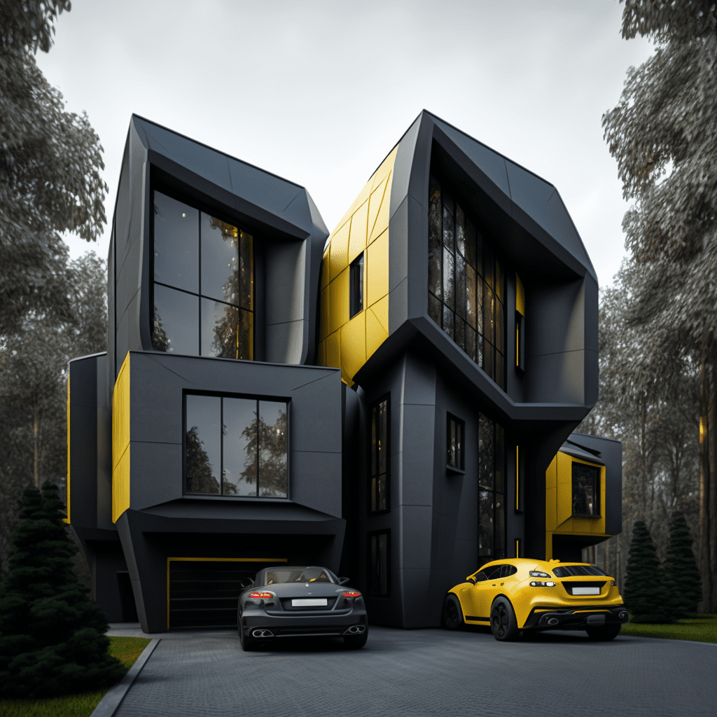 Wallpaper #JHf-JpMB-pgBXx60LKTr176 16 Wild Futuristic House Designs Yellow and Charcoal Grey Concepts