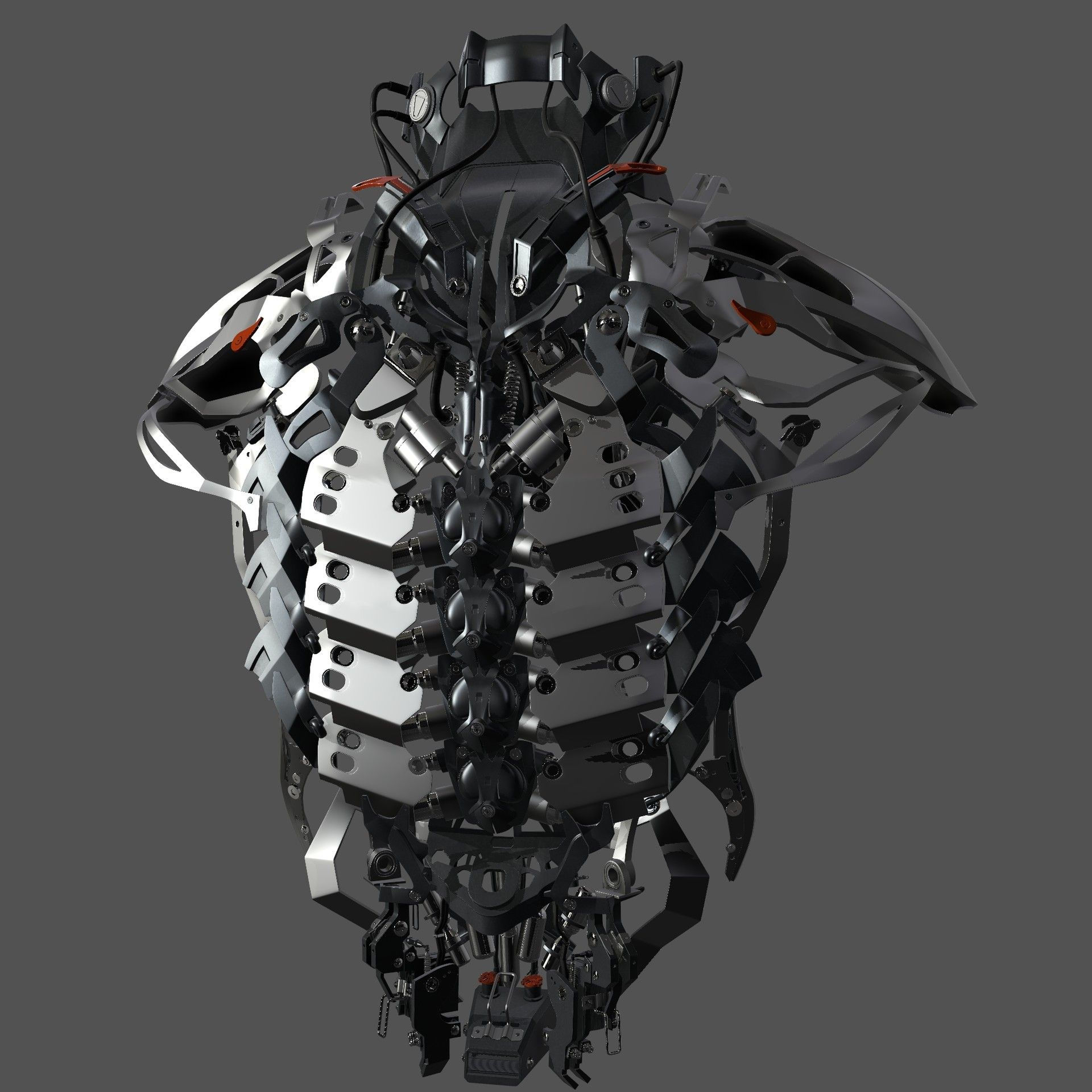 Wallpaper #FRnJHo8BtGB6xQ78EXqT4 Artstation Mechanical Exoskeleton Cyril Lavanant Robot Concept Art