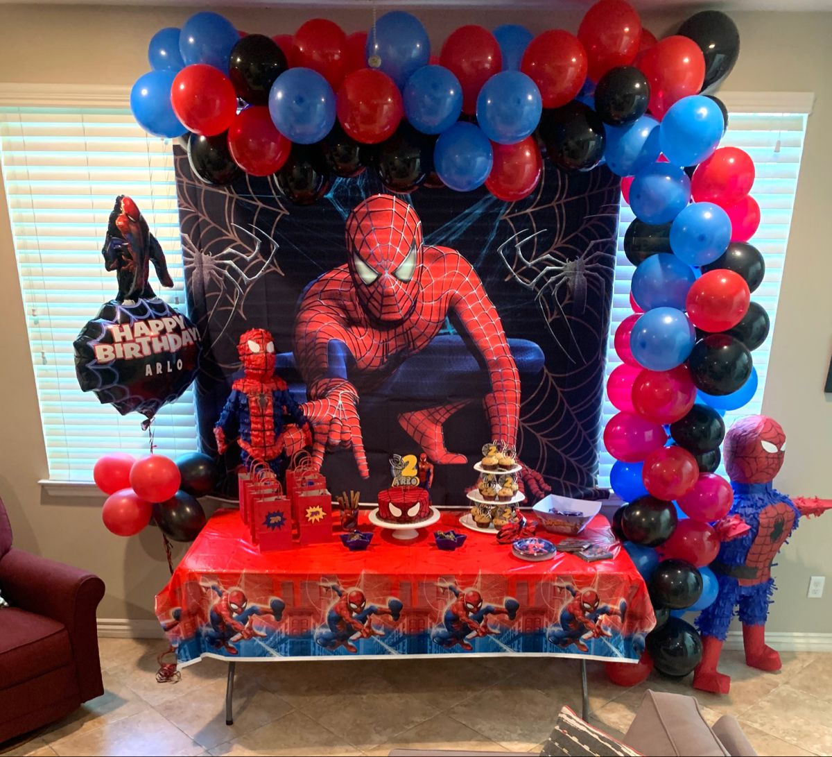 Wallpaper #KqUiMpMB0vj5YdARn9Mc287 Spider Man Birthday Decor Spiderman Birthday Party Decorations