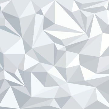 Wallpaper #Dbiz25IBJvJKYCmE9fje389 White Polygon Geometric Triangle Vector Background