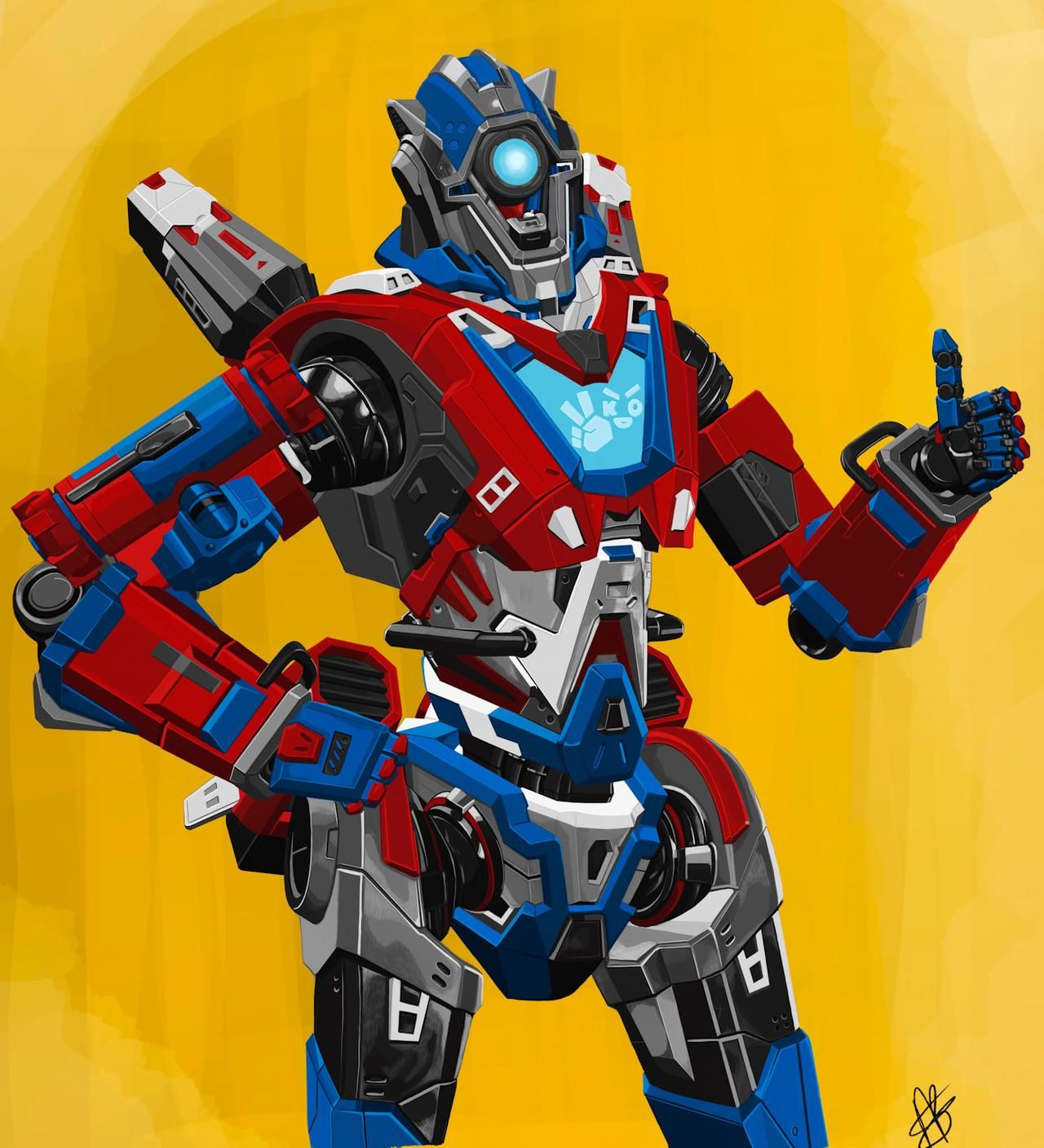 Wallpaper #hs5EJZMB71dOy6JZGRM464 Apex Legends Pathfinder Recolour by Damgoose16 on Deviantart in 2021