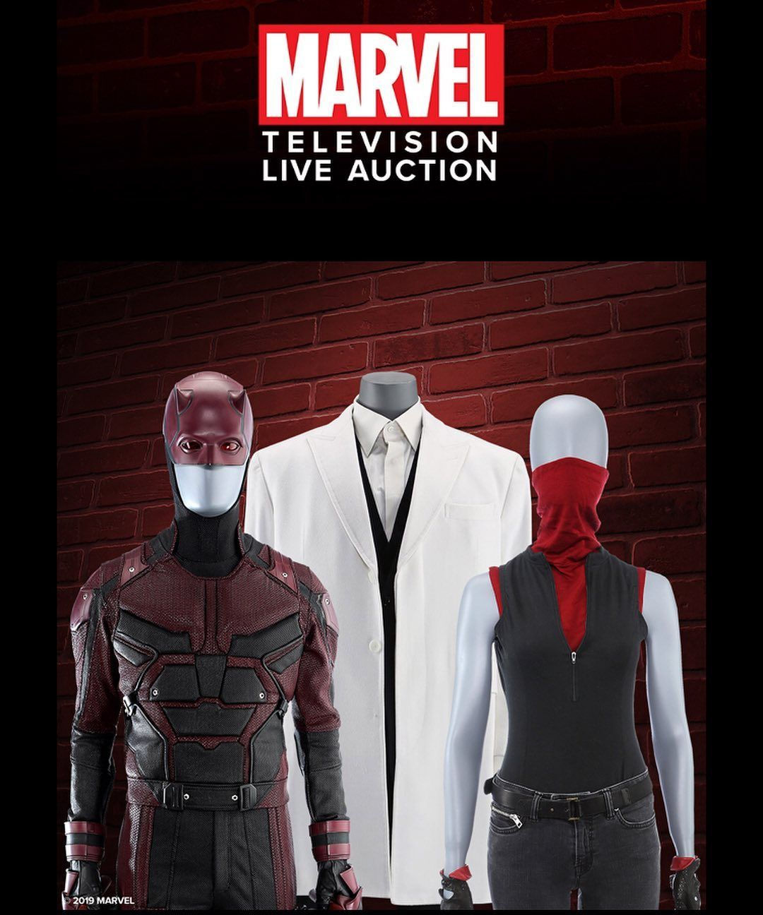 Wallpaper #0TG3NZMB5zzyi_yY41eA204 The at Daredevil Costume Prop Live Auction by at Prop Store Started Today