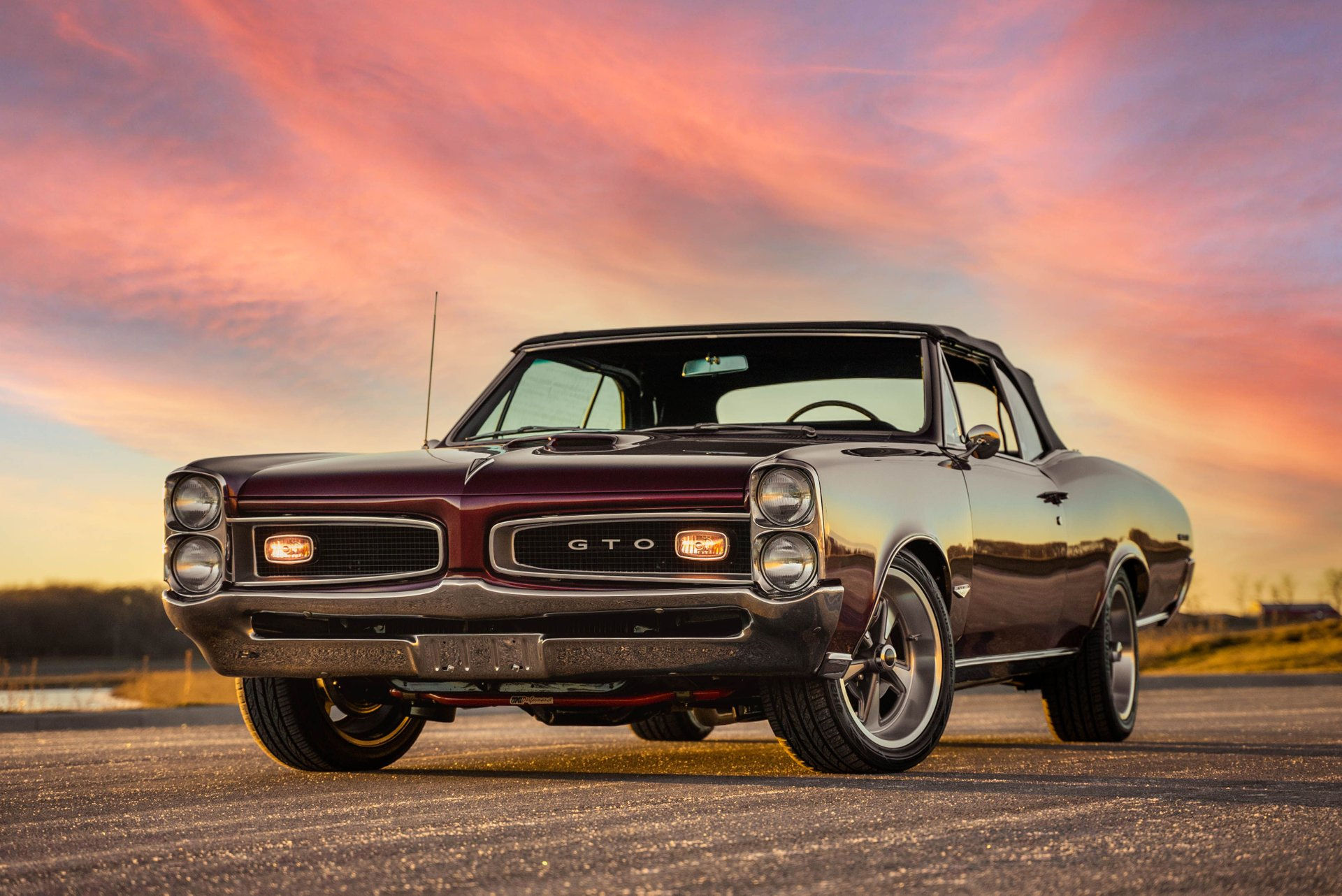 Wallpaper #DRnhN48BtGB6xQ78Hacz23 1966 Pontiac Gto Convertible Custom Classics Auto Body and Restoration