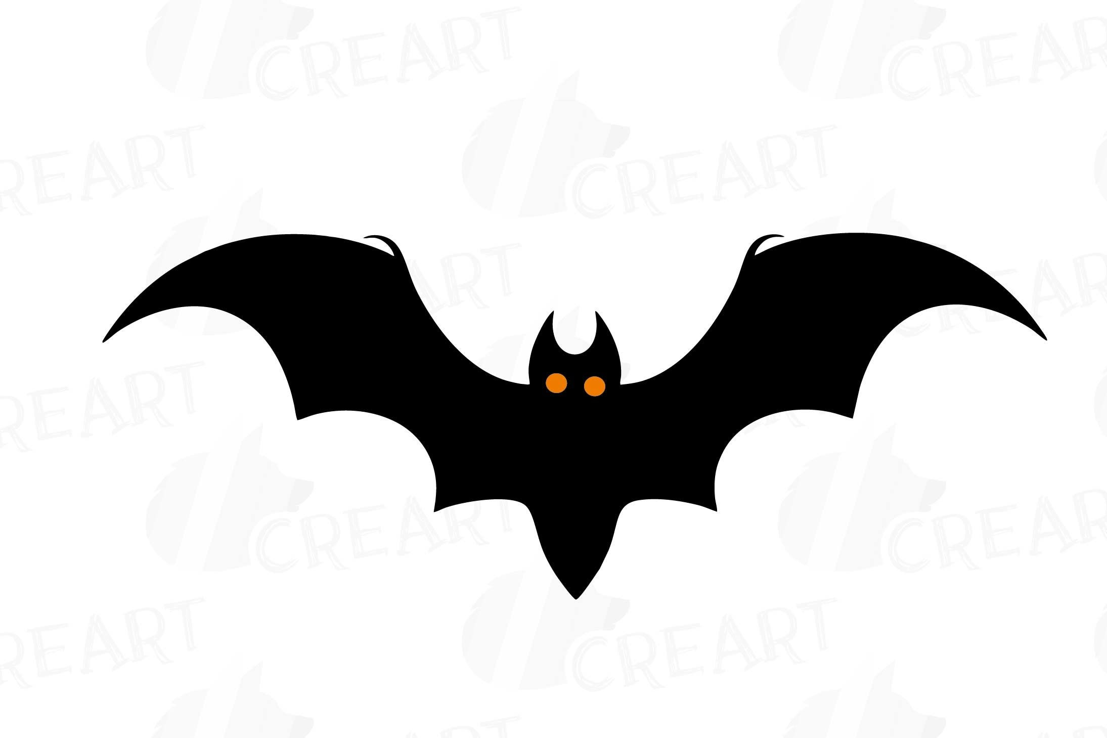 Wallpaper #80b81 Halloween Moon Bats Clipart Halloween Clipart Bats Etsy