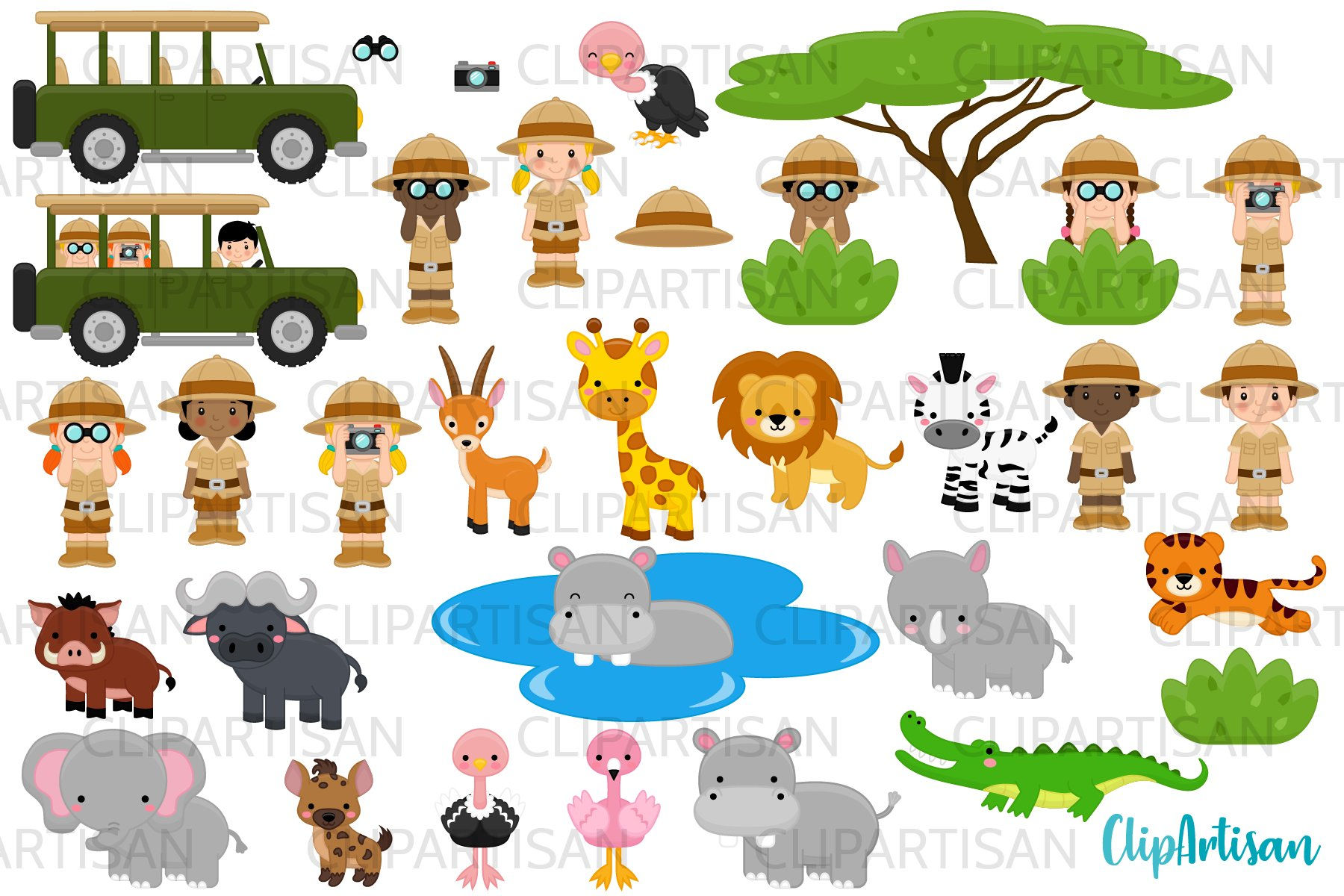 Wallpaper #03c4b Happy Jungle Safari Birthday Our Amhiraya Studio