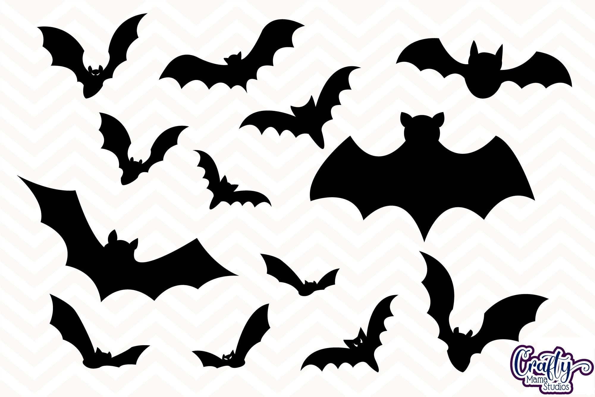 Wallpaper #80b81 Halloween Moon Bats Clipart Halloween Clipart Bats Etsy