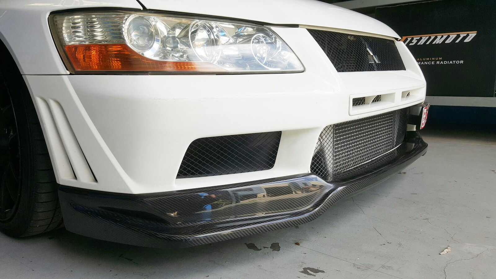 Wallpaper #IRmgEI8BtGB6xQ78VF9g19 Carspeed Mitsubishi Evo 7 Carbon Lip Kit Varis Style