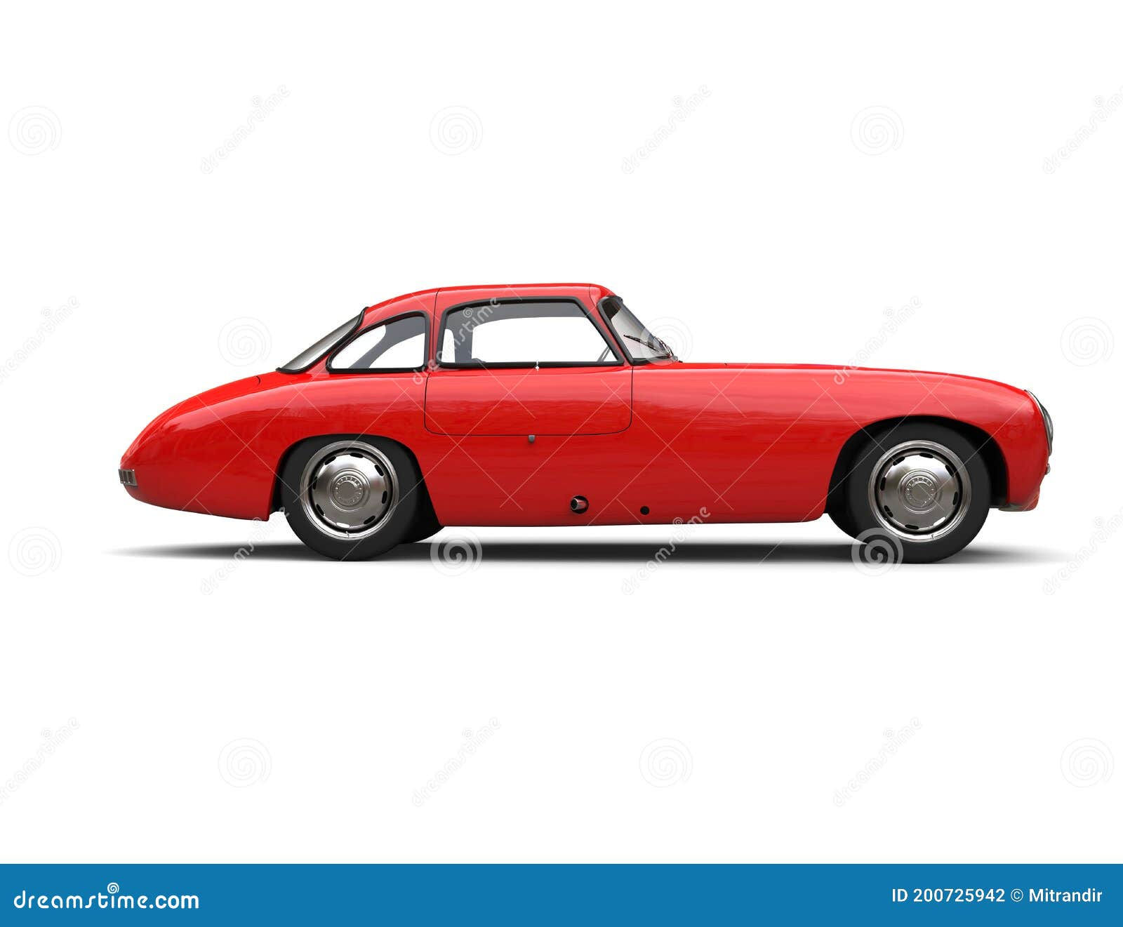 Wallpaper #s2j0H5MBSpphPi3-DSxF40 Old Vintage Scarlet Red Sports Car Side View Stock Photo Image of