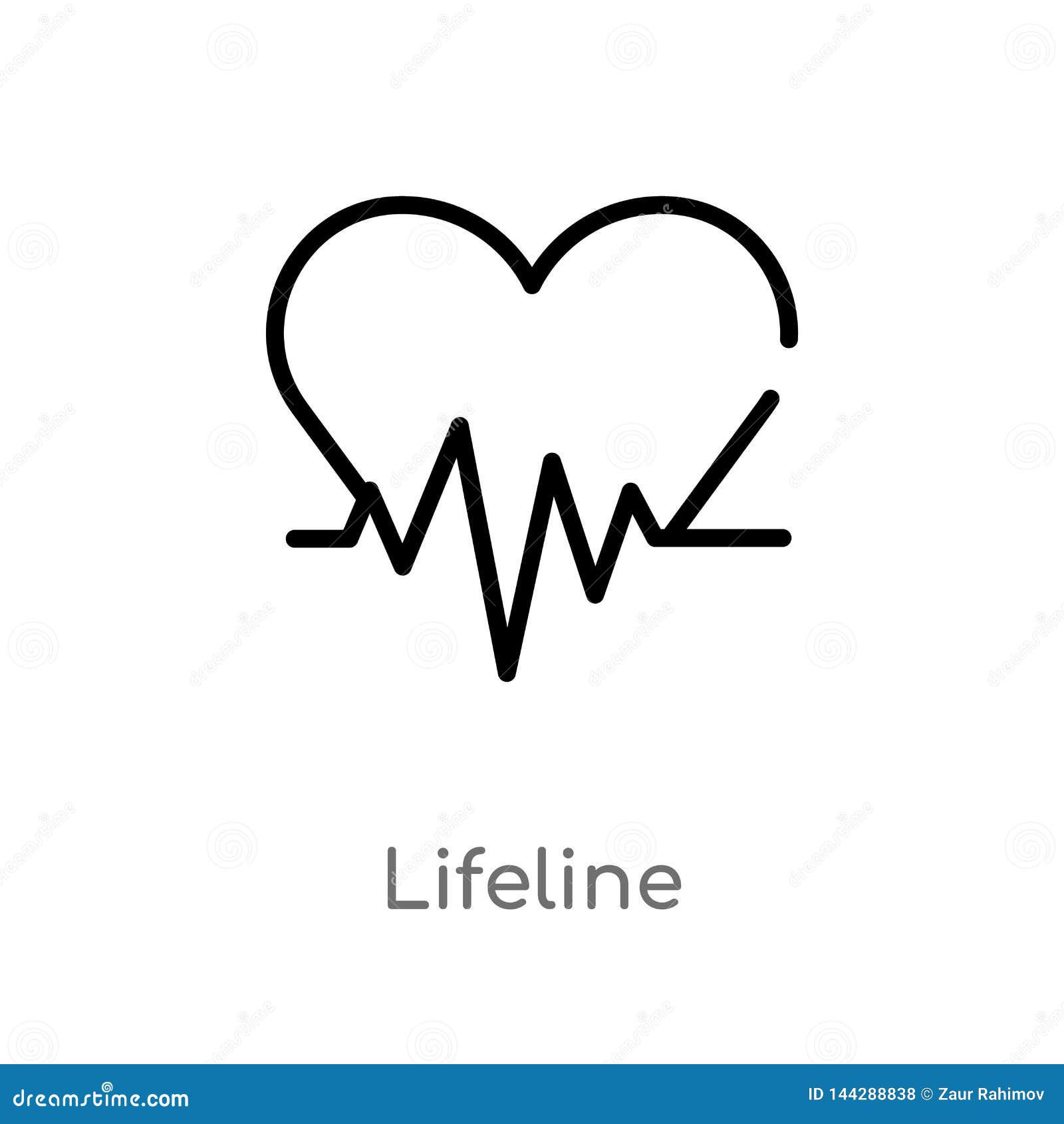 Wallpaper #uKXtNpMBVBiSkHCasorN250 Lifeline Vector Icon Isolated on Transparent Background Linear