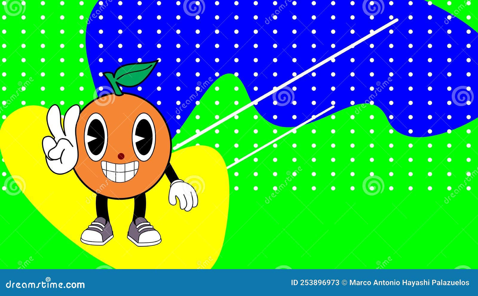 Wallpaper #XZ3oZJcBkAG5jTCHLrHO146 Orange Character Retro Cartoon Poster Stock Vector Illustration of