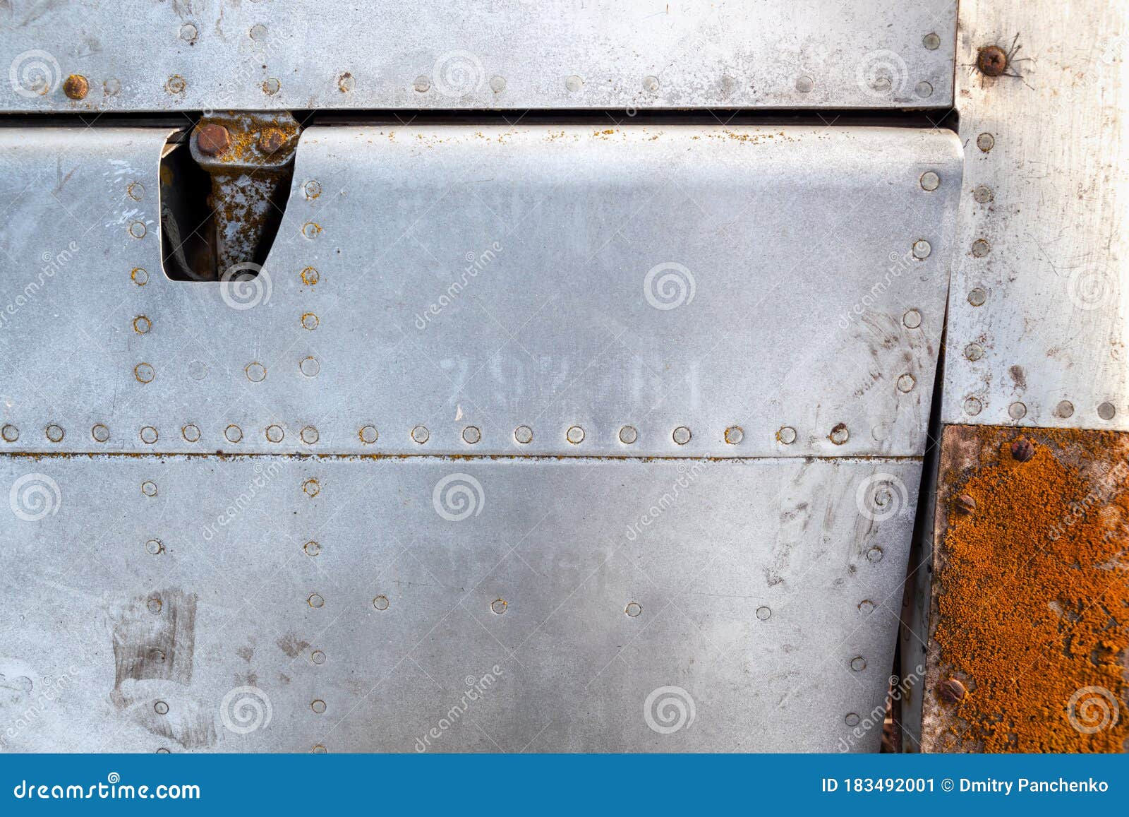 Wallpaper #8108e Fuselage Texture Sheet Metal on Aircraft Fuselage Backdrop Stock Photo