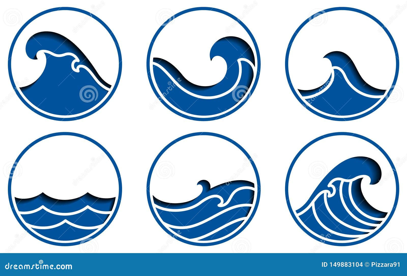 Wallpaper #1mc1CJMBSpphPi3-Ccl7137 Ocean Wave Icon Vector Logo Stock Vector Illustration of Identity