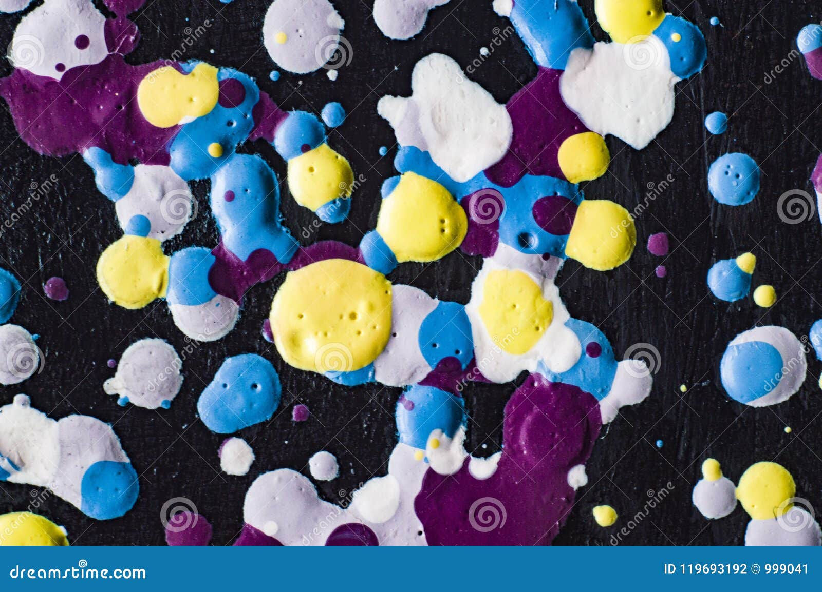 Wallpaper #W2g2IpMBSpphPi3-mTKk94 Oil Painting Colorful Drops on Canvas Illustration Stock Illustration