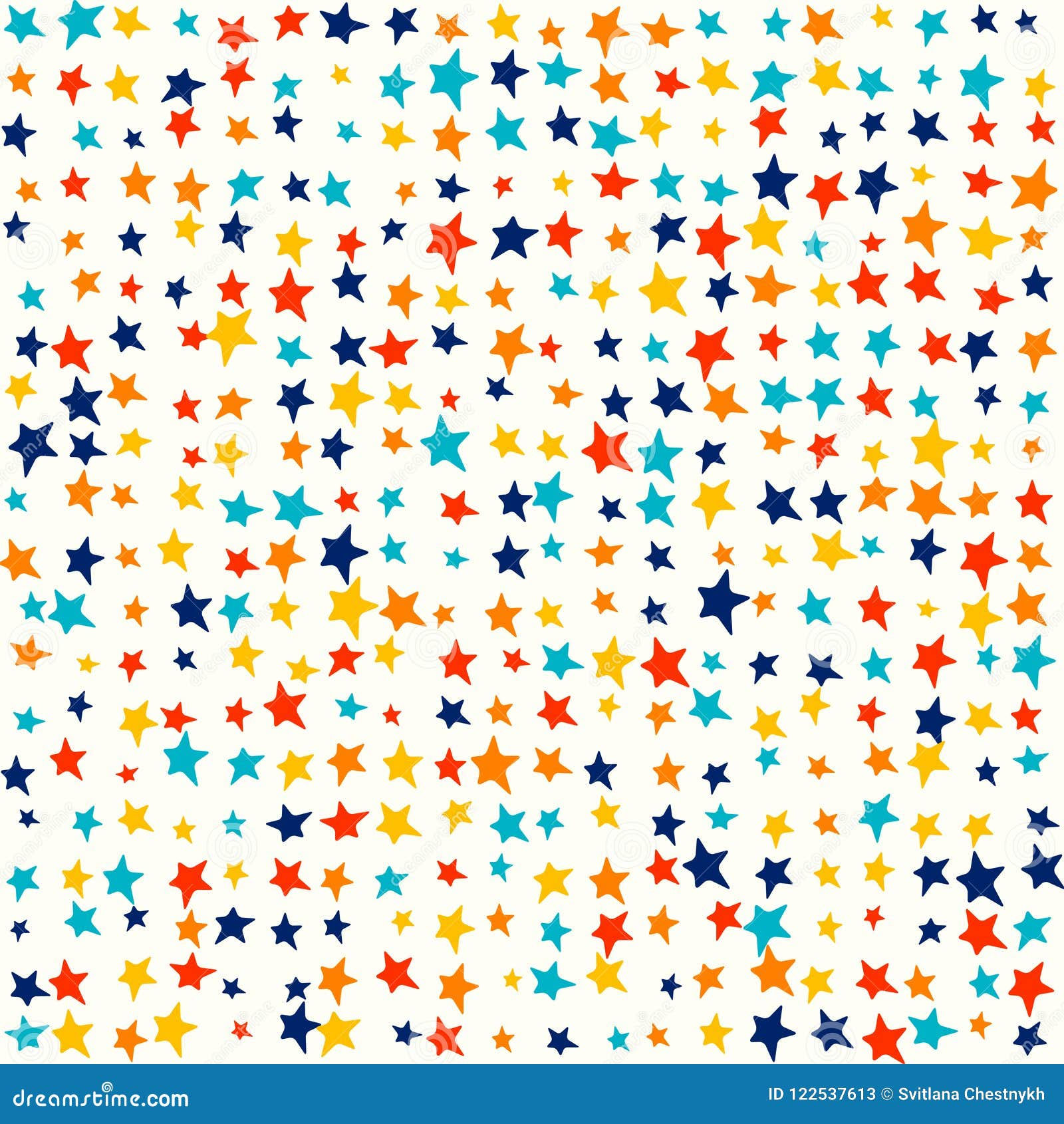 Wallpaper #sx3sLJMBlOZrFDOktMwy220 Multicolor Bright Stars Random Vivid Colors Cute Kids Pattern