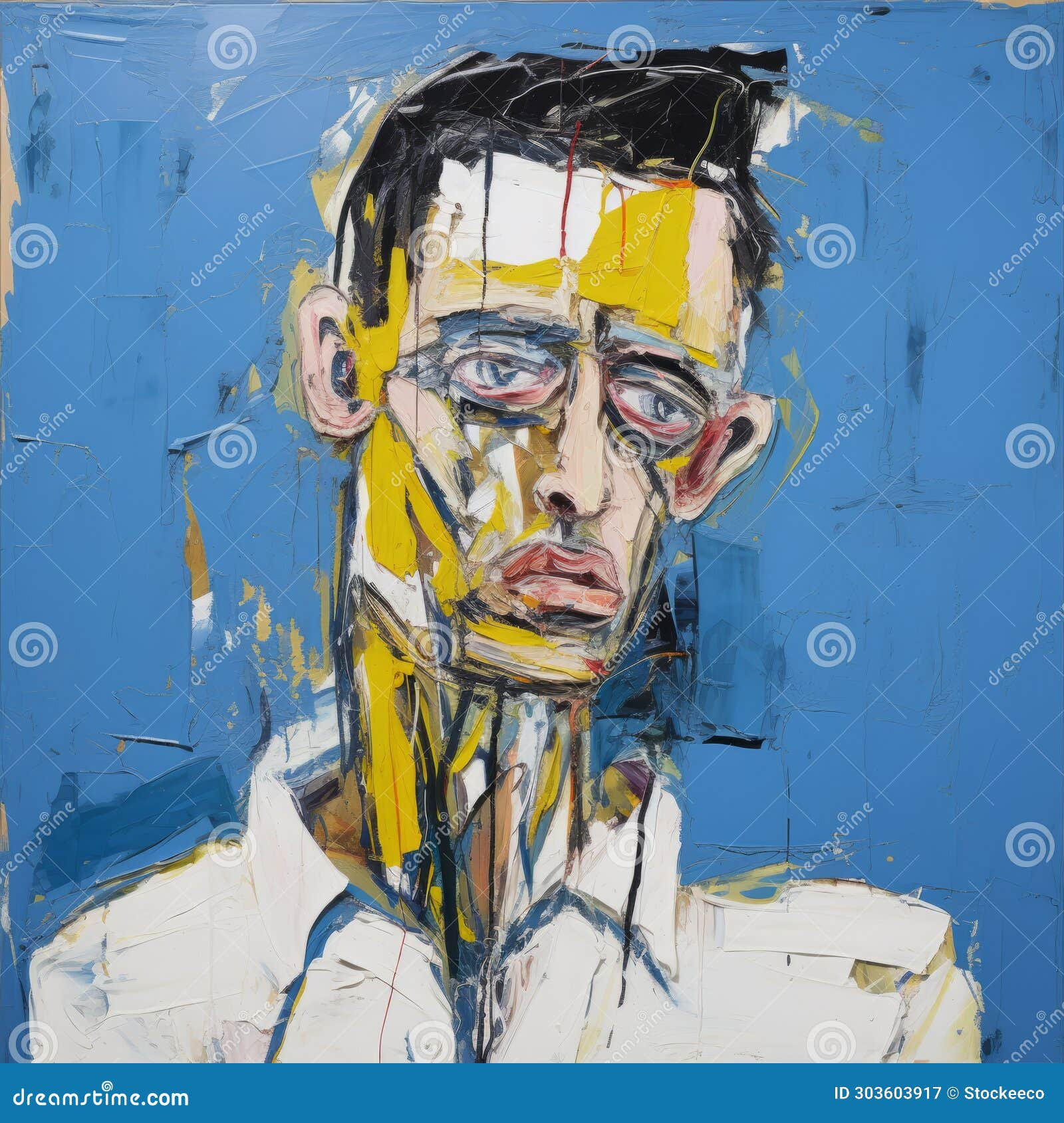 Wallpaper #SWeu7pIBSpphPi3-HV6n163 Mason Painting Abstract Expressionist Art by John Bratby Stock