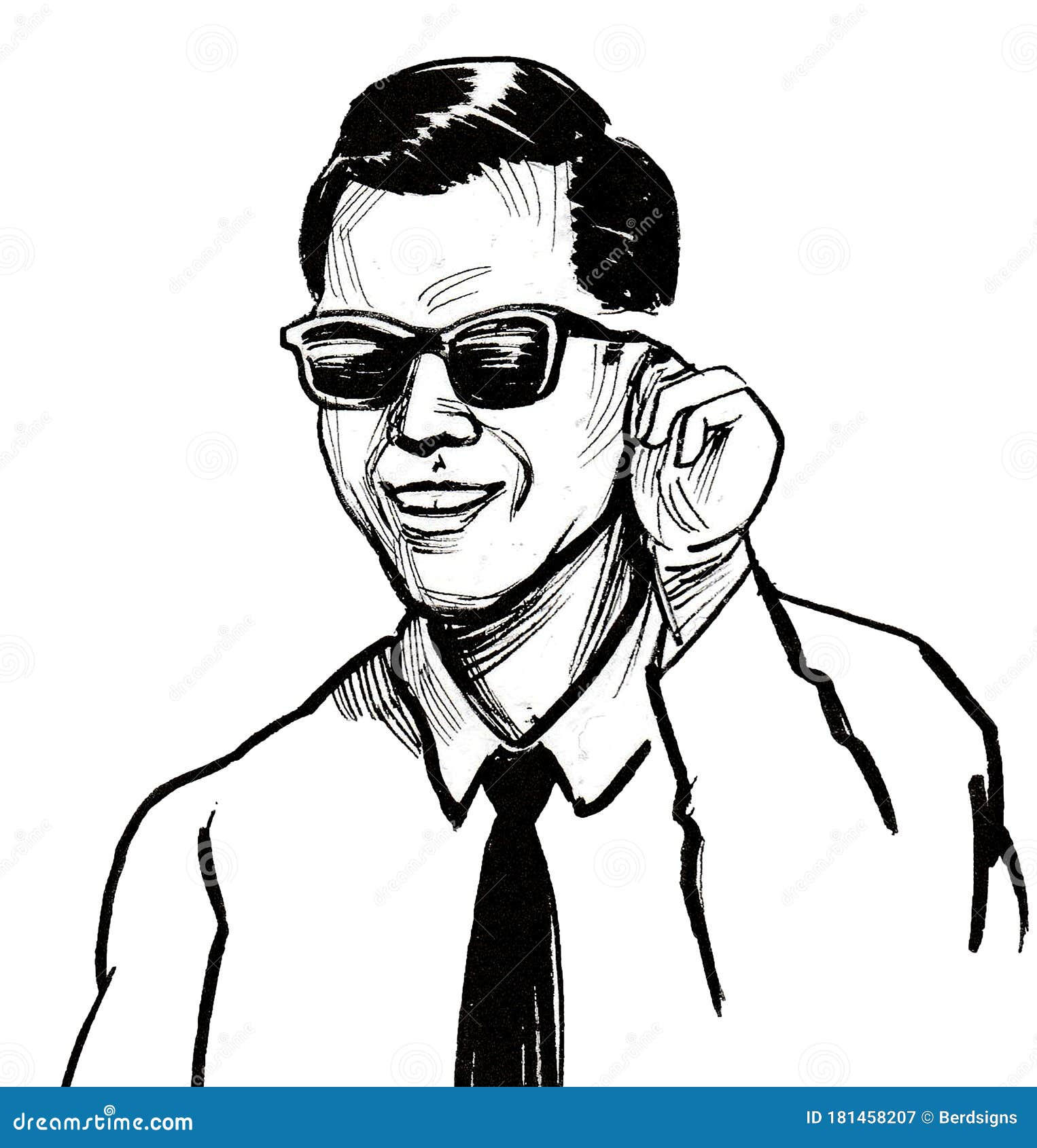 Wallpaper #C2gsJJMBSpphPi3-UzjF481 Man in Sunglasses Stock Illustration Illustration of Male 181458207