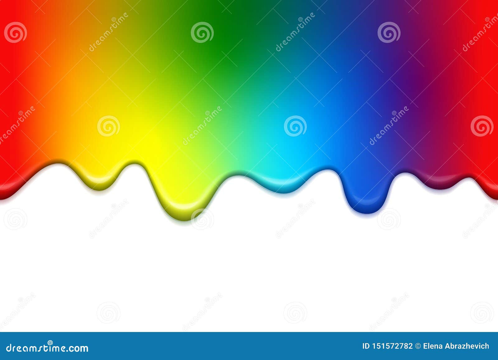 Wallpaper #sx3sLJMBlOZrFDOktMwy280 Melted Seamless Pattern in Rainbow Colors Stock Vector Illustration