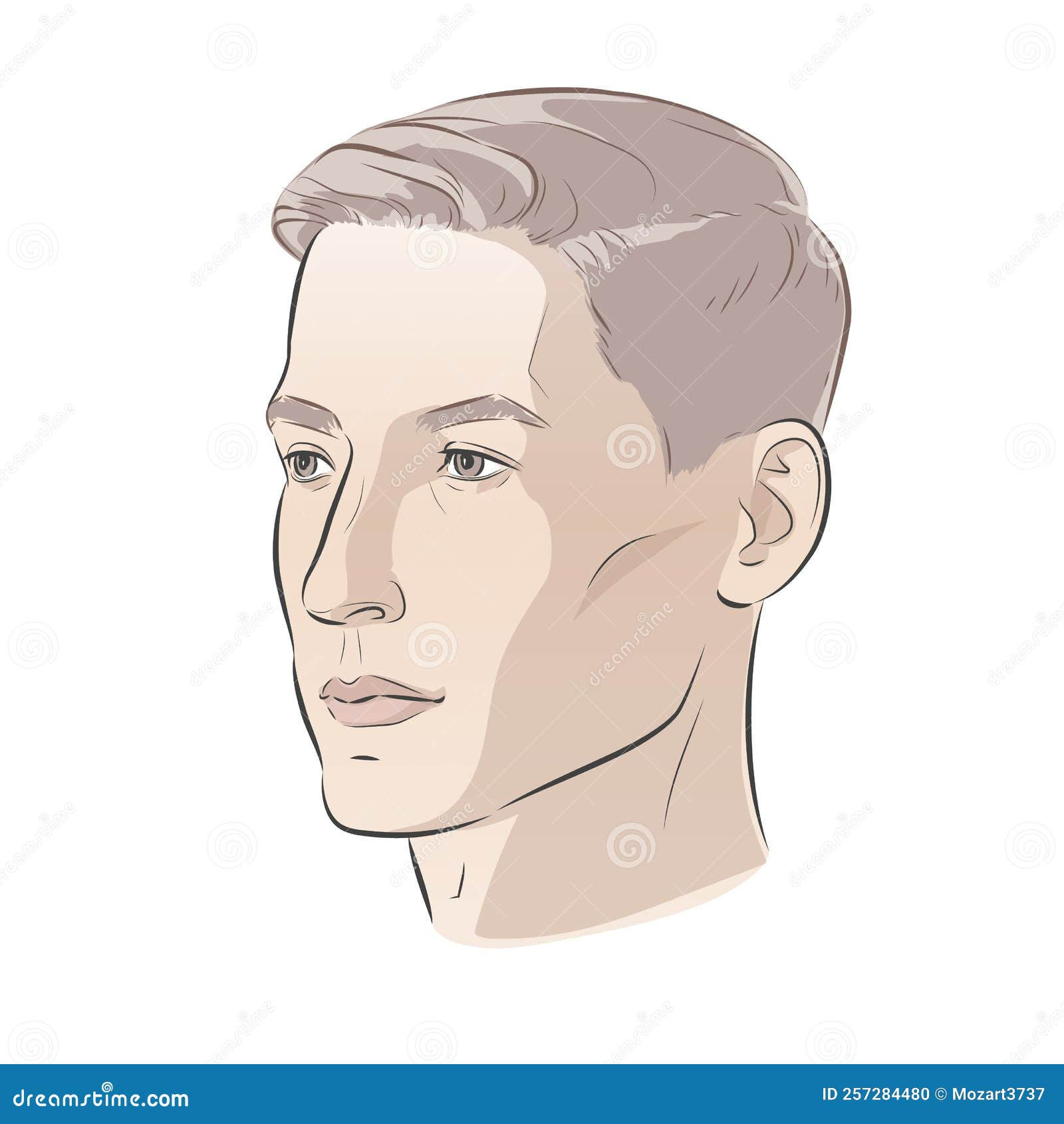 Wallpaper #JneBJ5MB-pgBXx60B6YM220 How to Draw a Male Face Side View