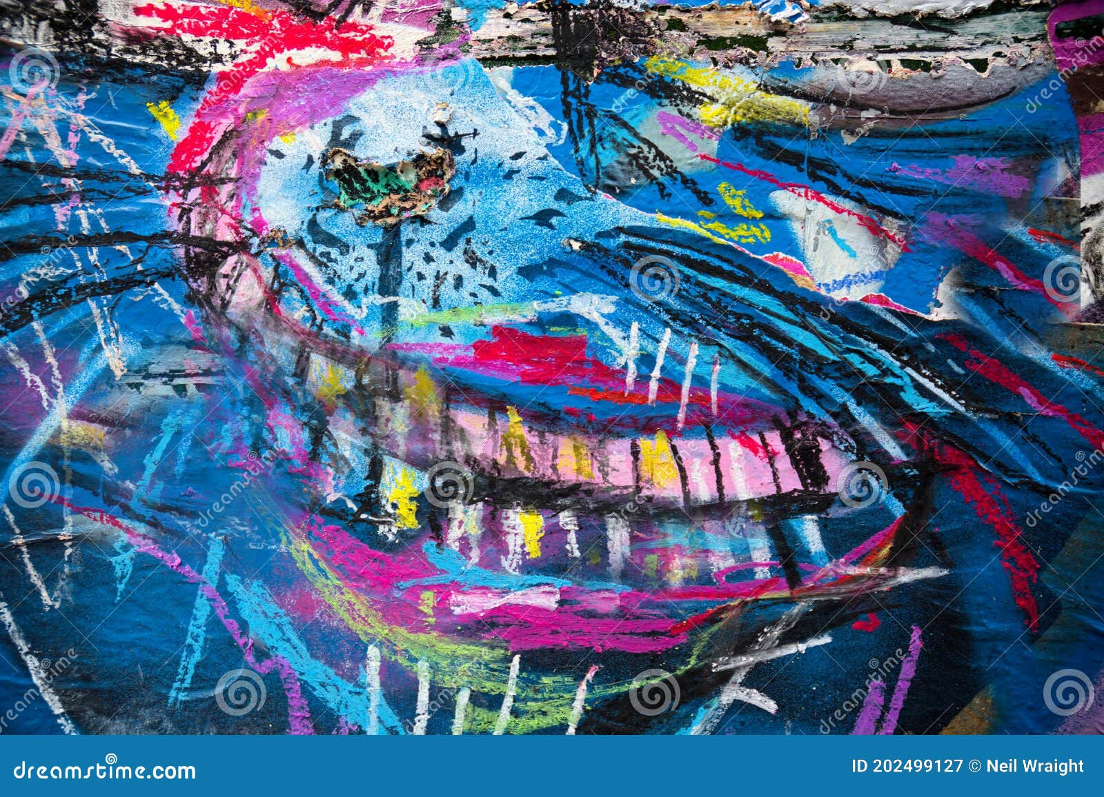 Wallpaper #ER0bLZMBlOZrFDOklM-g2 Crazy Abstract Mixed Media Colorful Artwork Stock Image Image of