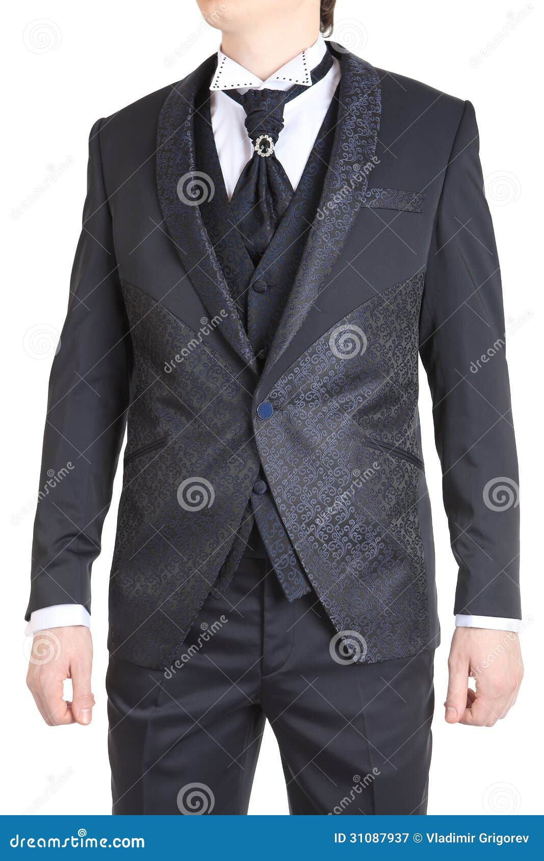 Wallpaper #P2ilFpMBSpphPi3-Agz4291 Mens Suit Groom Tuxedo Prom Clothing Jacket Pants Vest Stock Image
