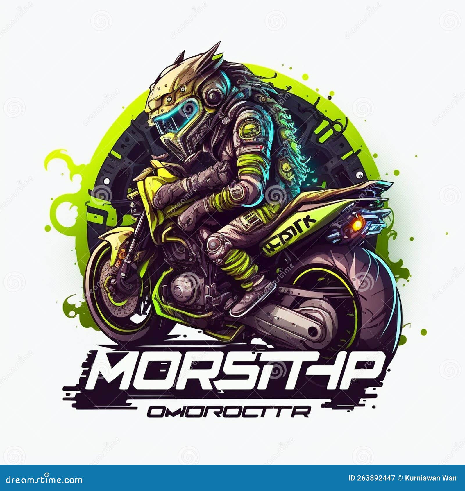 Wallpaper #O2fj_pIBSpphPi3-MqHN119 Motorcycle Monster Cyberpunk Style Design Logo Esport Stock