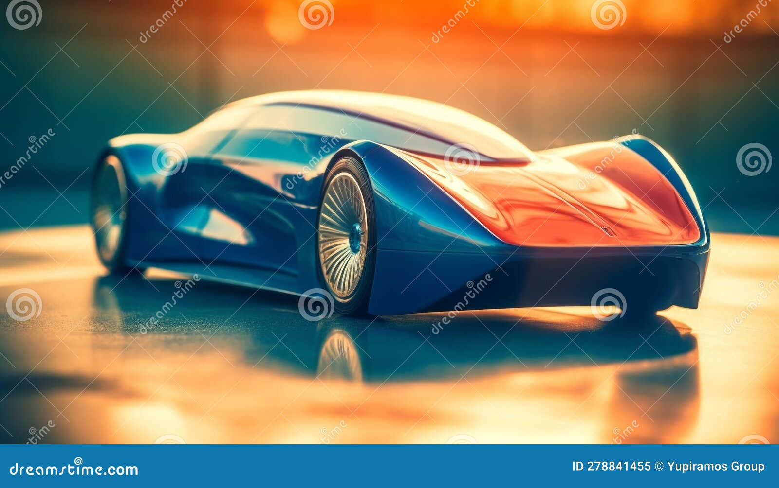 Wallpaper #gGeK55IBSpphPi3-Ajjr266 The Modern Sports Car Shiny Blue Reflection Exudes Elegance Generated